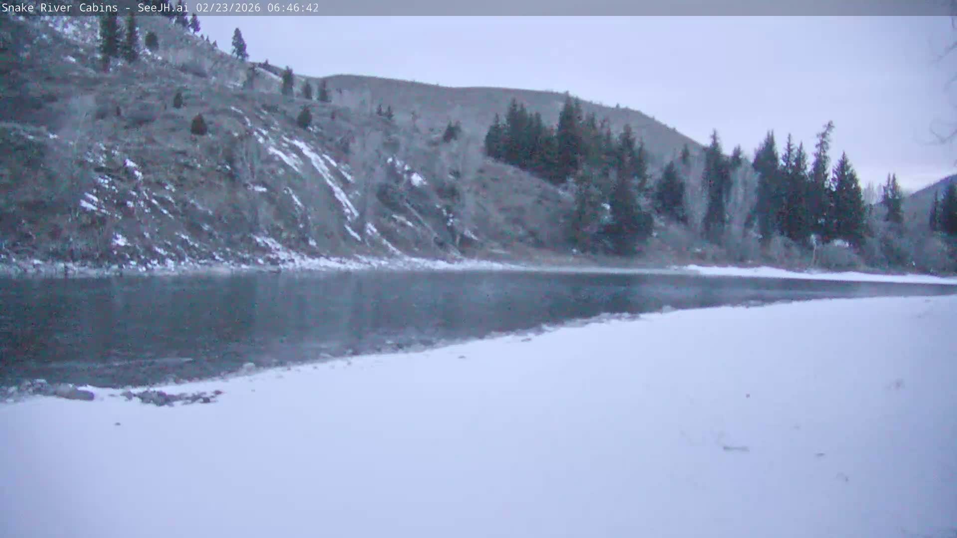 Hoback, Snake River Cabins and RV Village Live Cam - Hoback, Teton, Wyoming, USA