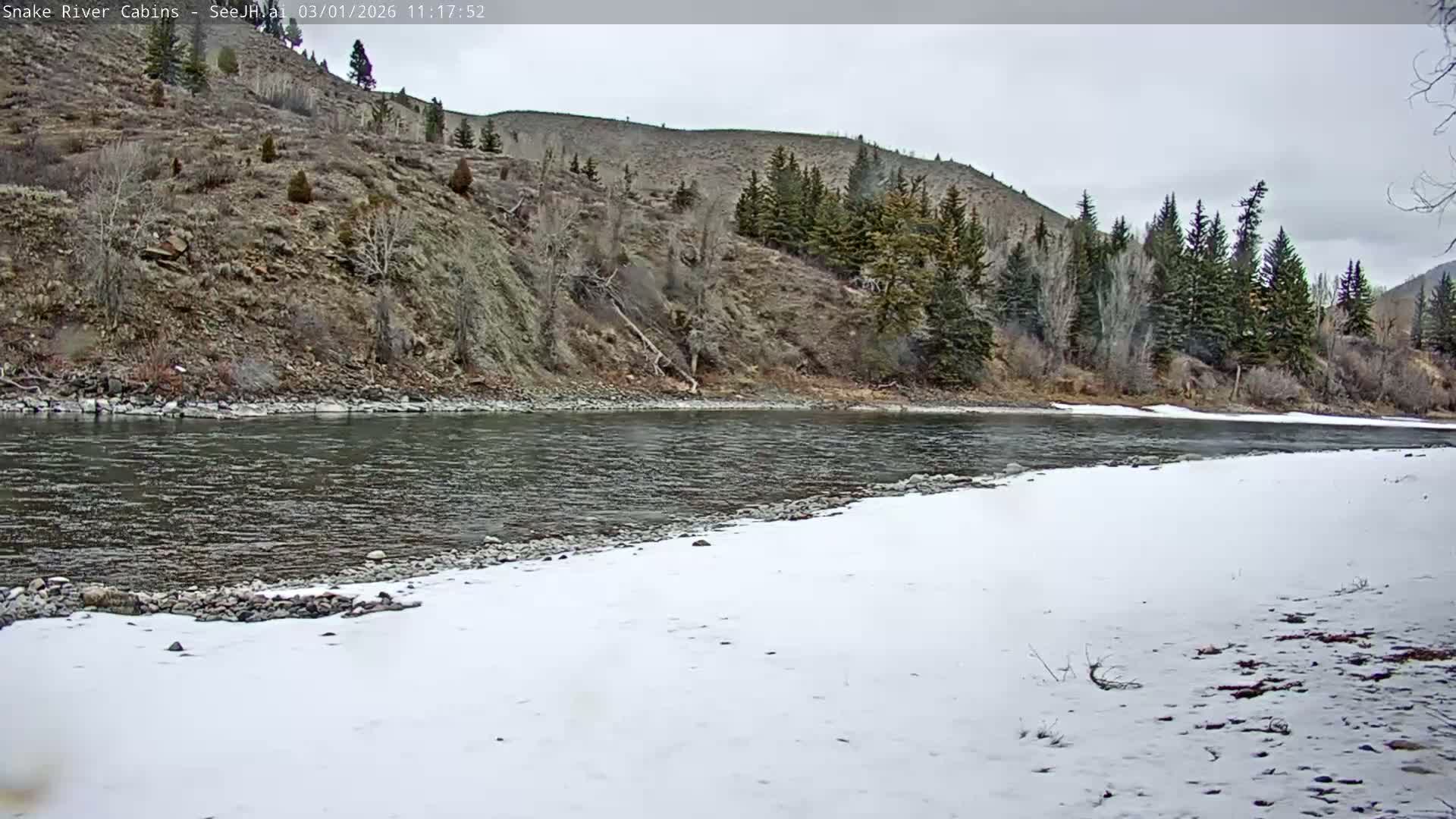 Hoback, Snake River Cabins and RV Village Live Cam - Hoback, Teton, Wyoming, USA