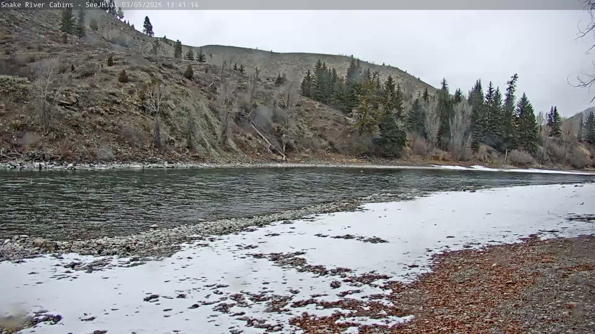 Hoback, Snake River Cabins and RV Village Live Cam - Hoback, Teton, Wyoming, USA