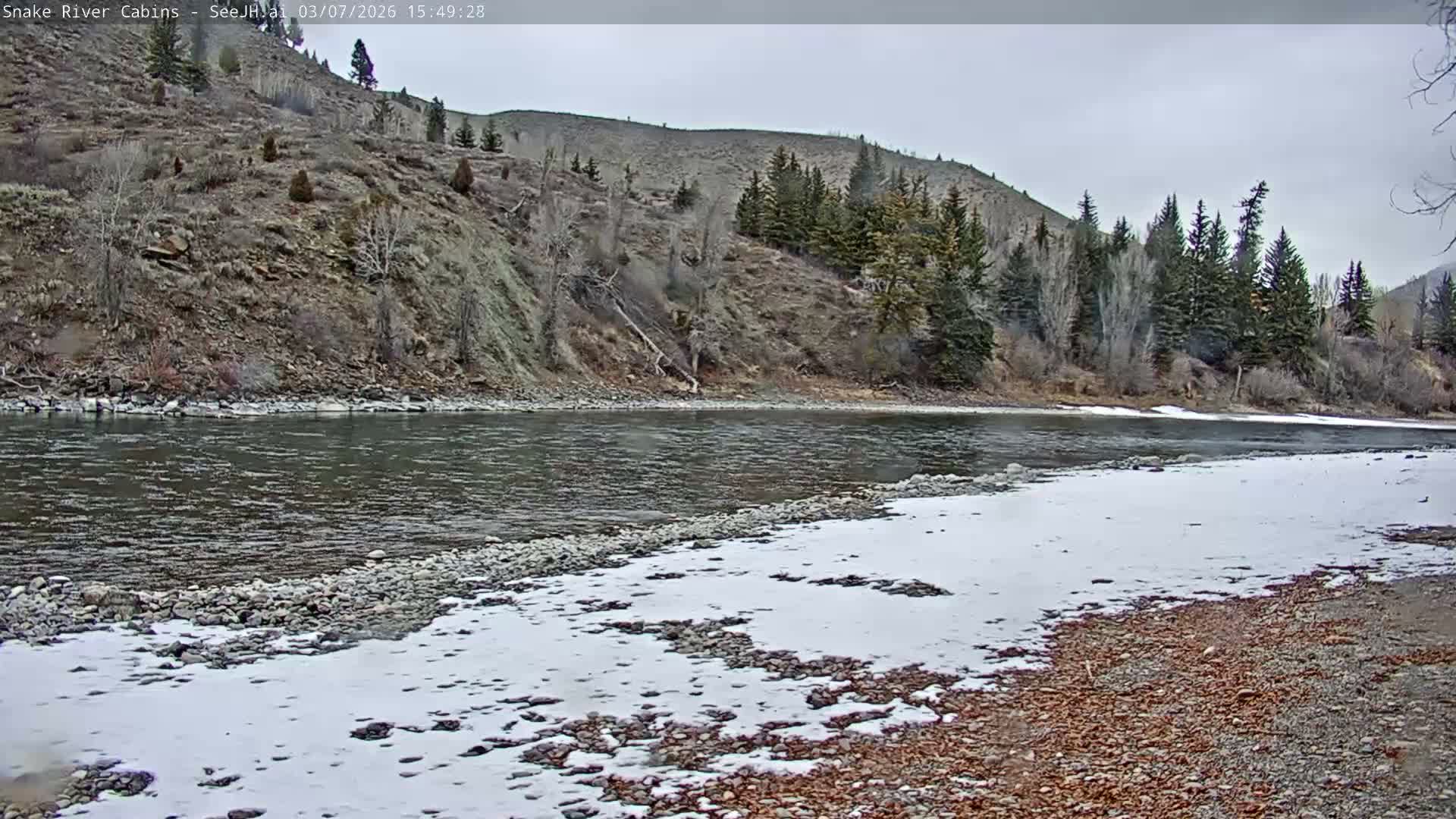 Hoback, Snake River Cabins and RV Village Live Cam - Hoback, Teton, Wyoming, USA