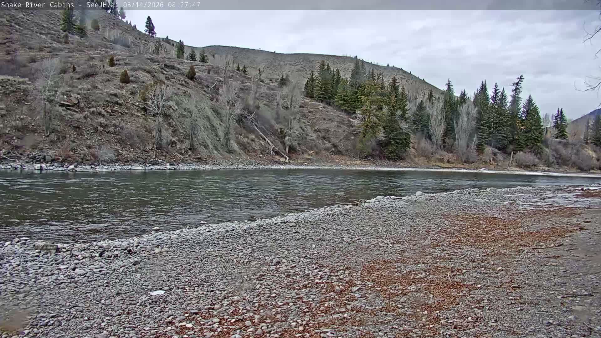 Hoback, Snake River Cabins and RV Village Live Cam - Hoback, Teton, Wyoming, USA
