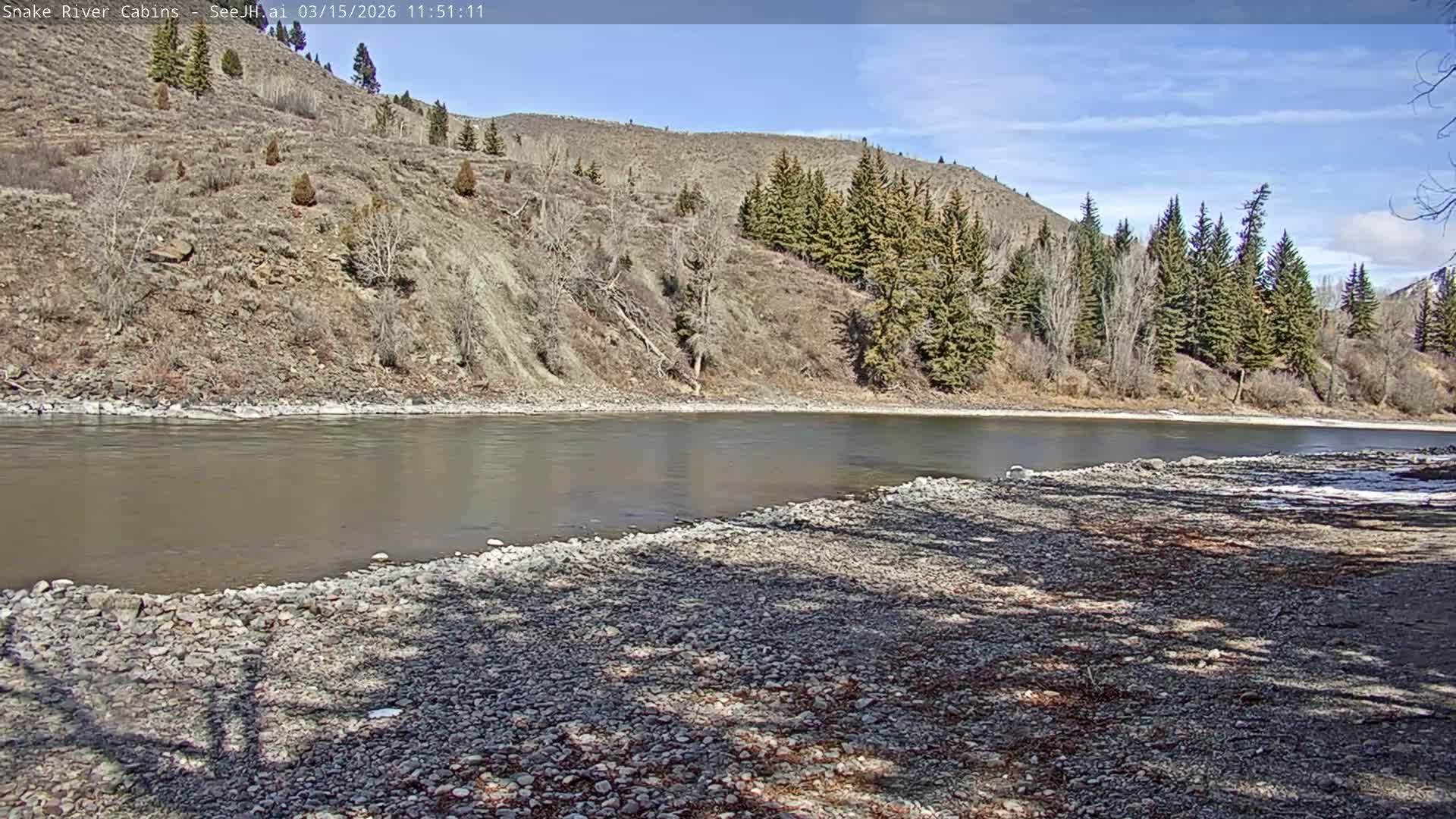Hoback, Snake River Cabins and RV Village Live Cam - Hoback, Teton, Wyoming, USA