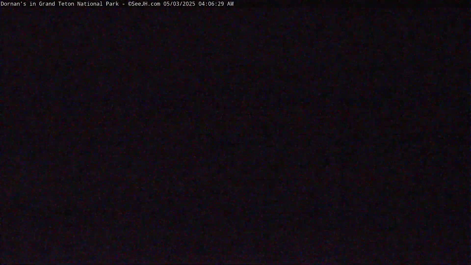 The image is a completely black screen.
