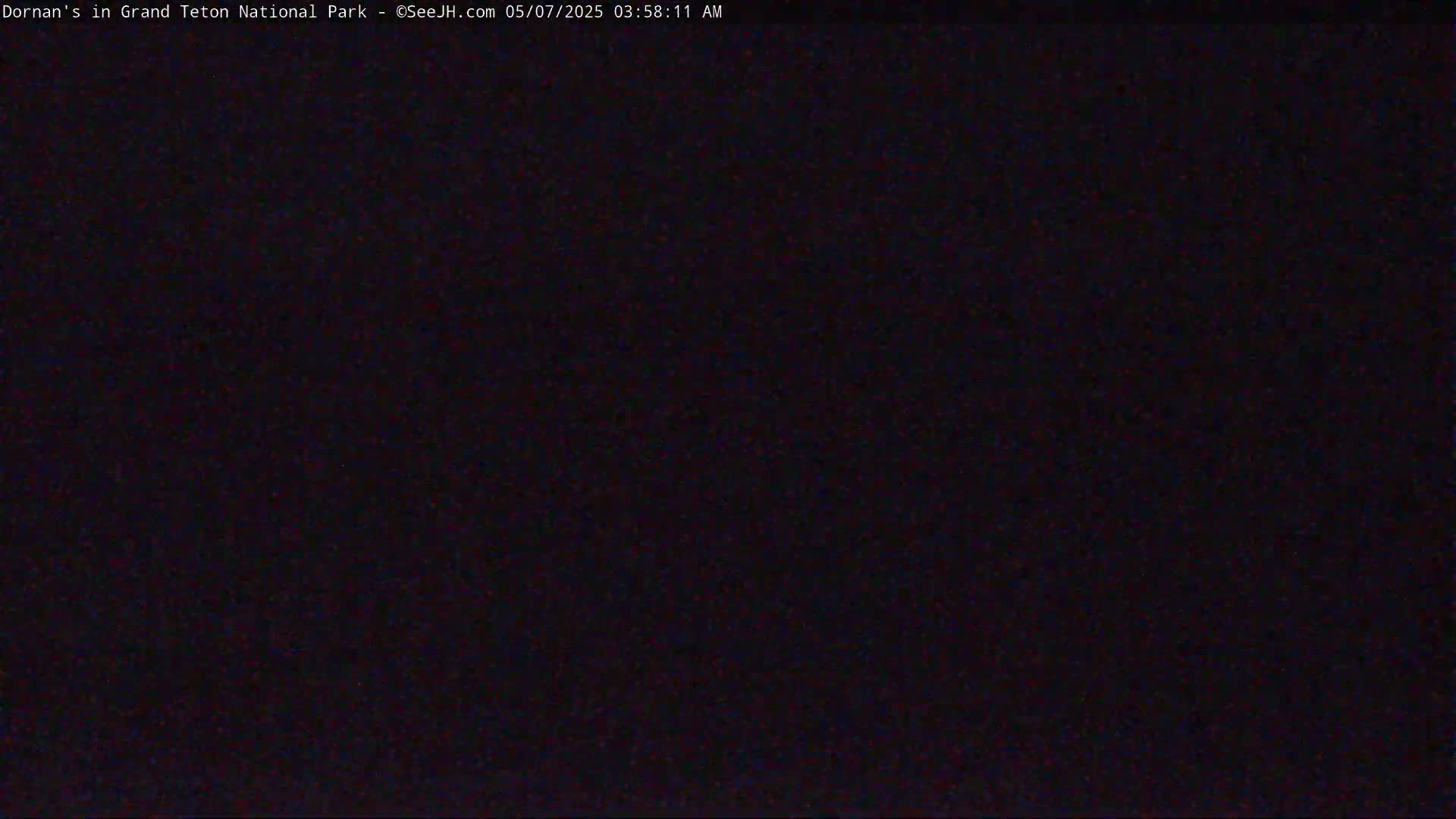 The image is a completely black screen.