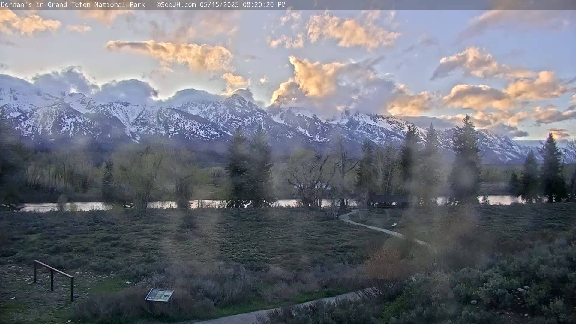 Grand Teton National Park  Live Cam - Moose, Teton, Wyoming, USA