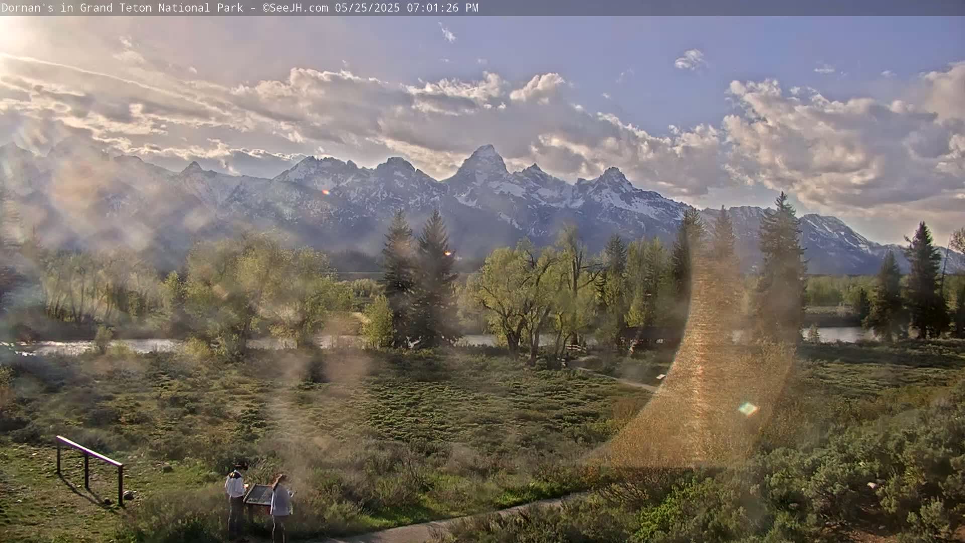 Grand Teton National Park  Live Cam - Moose, Teton, Wyoming, USA