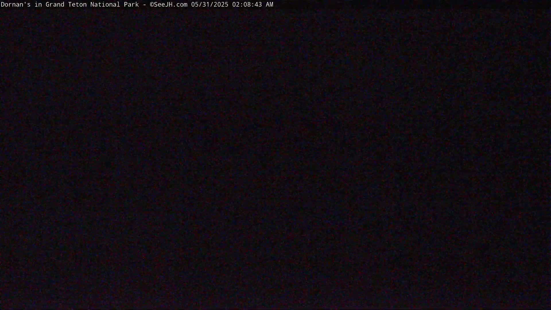 The image is completely black.