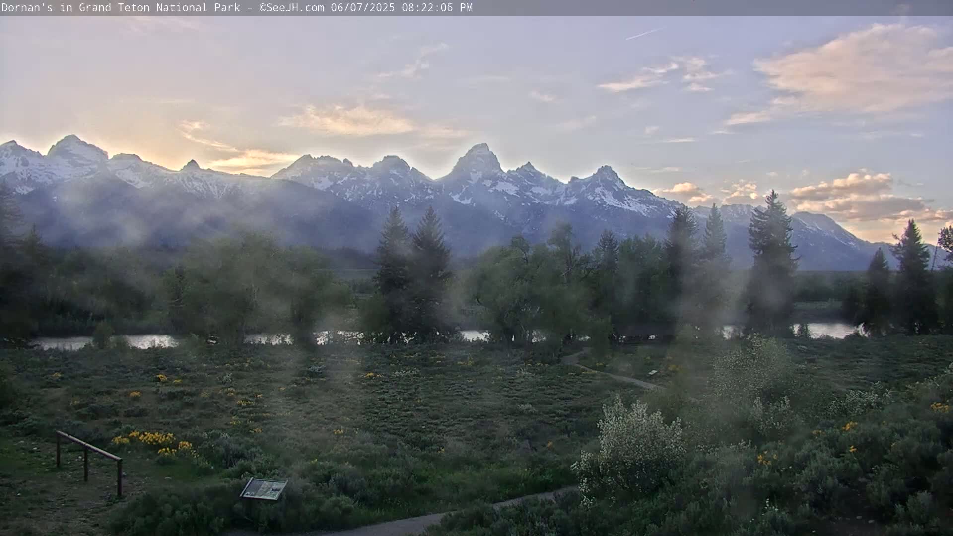 Grand Teton National Park  Live Cam - Moose, Teton, Wyoming, USA
