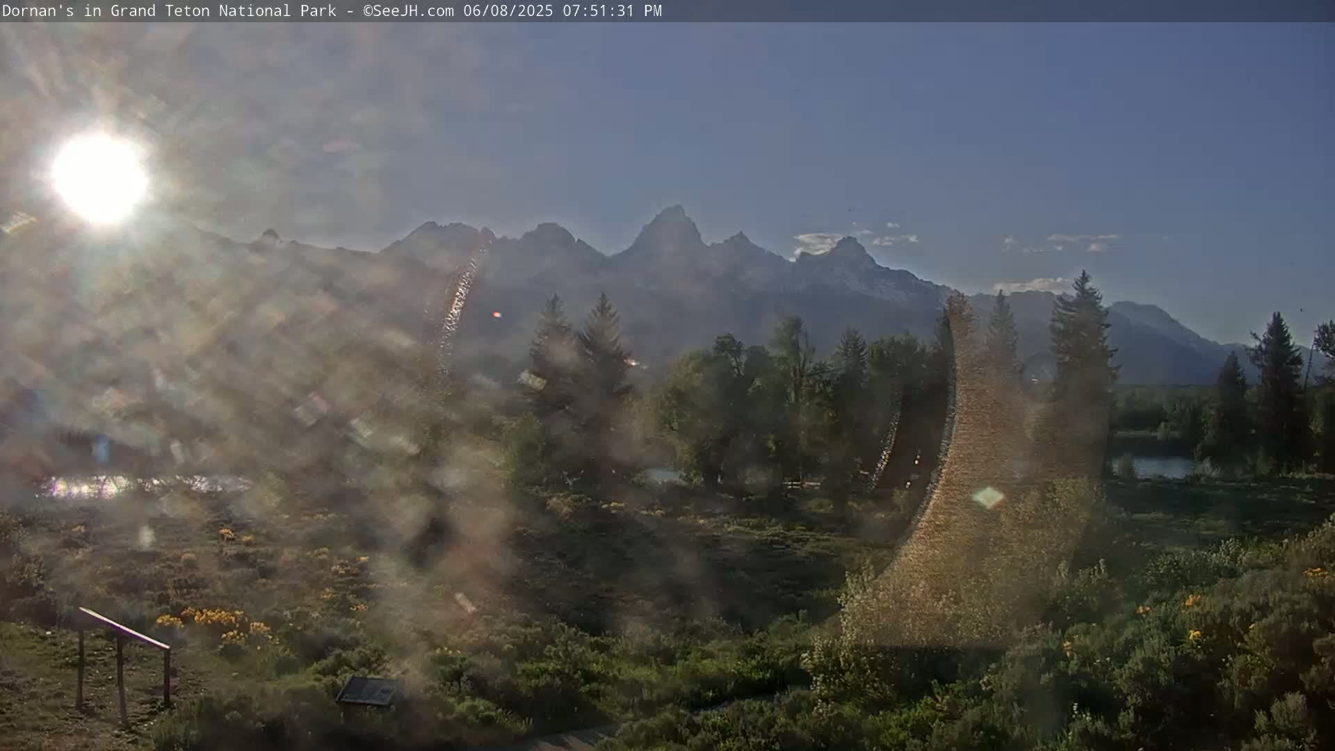 Grand Teton National Park  Live Cam - Moose, Teton, Wyoming, USA