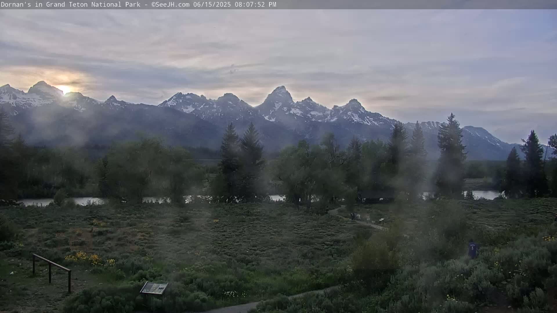 Grand Teton National Park  Live Cam - Moose, Teton, Wyoming, USA
