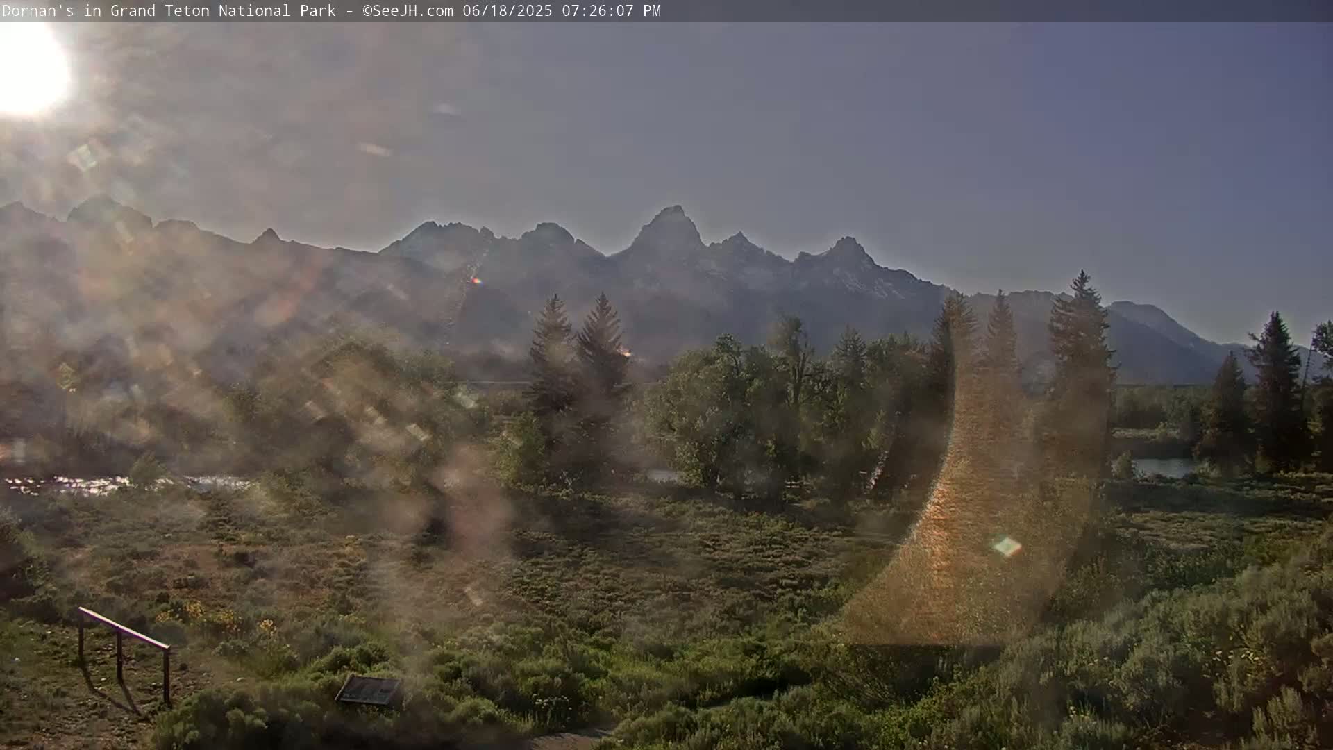 Grand Teton National Park  Live Cam - Moose, Teton, Wyoming, USA
