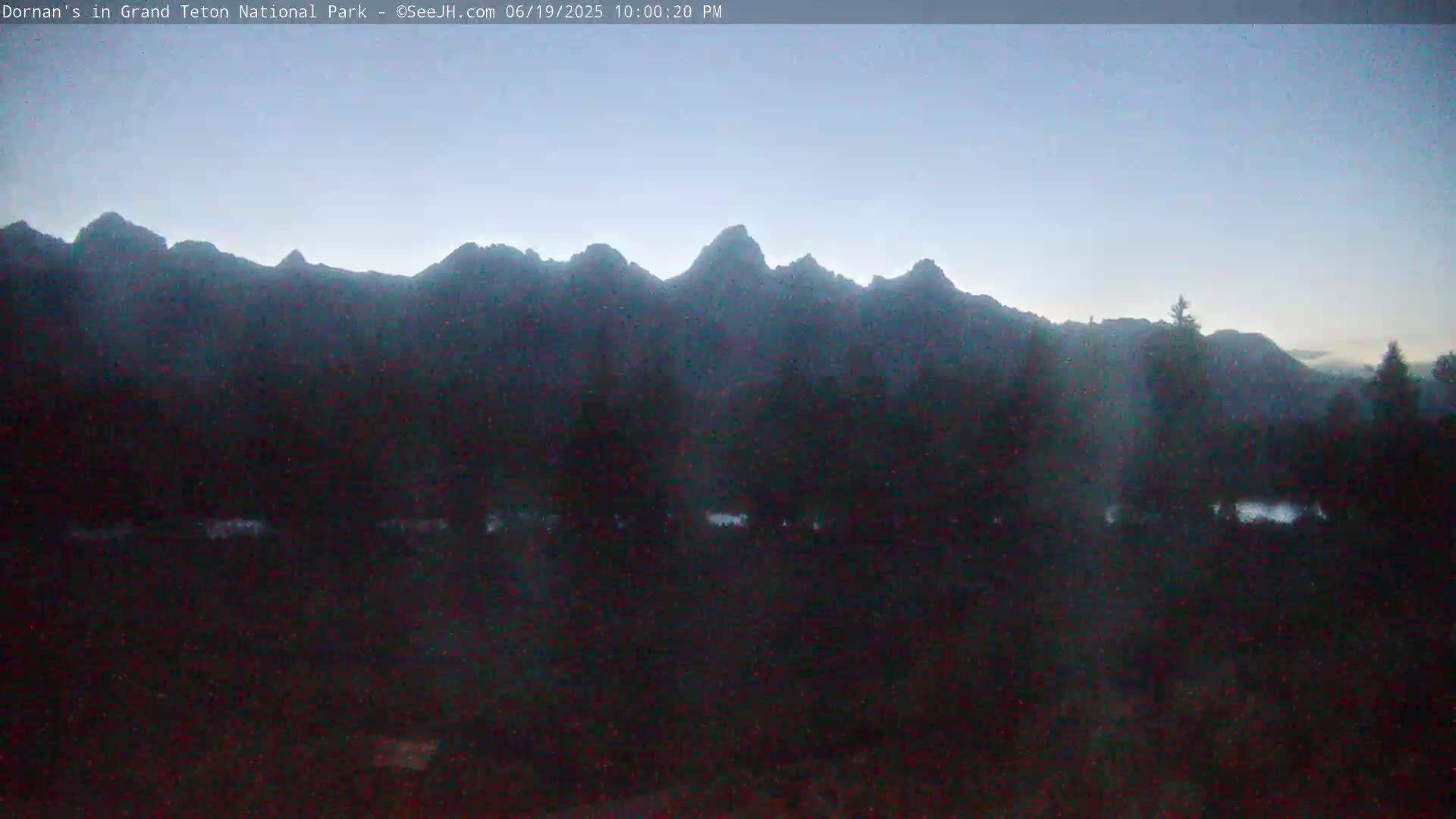 Grand Teton National Park  Live Cam - Moose, Teton, Wyoming, USA