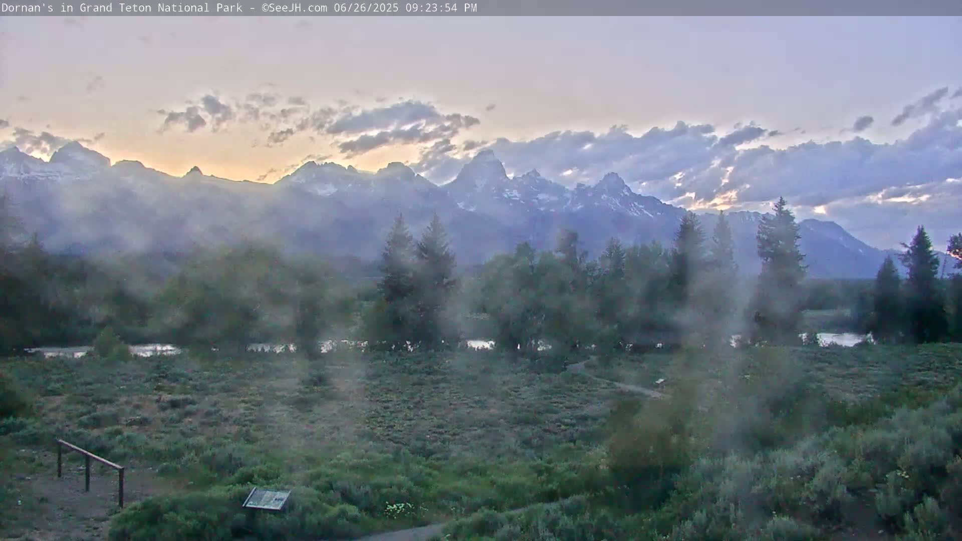 Grand Teton National Park  Live Cam - Moose, Teton, Wyoming, USA