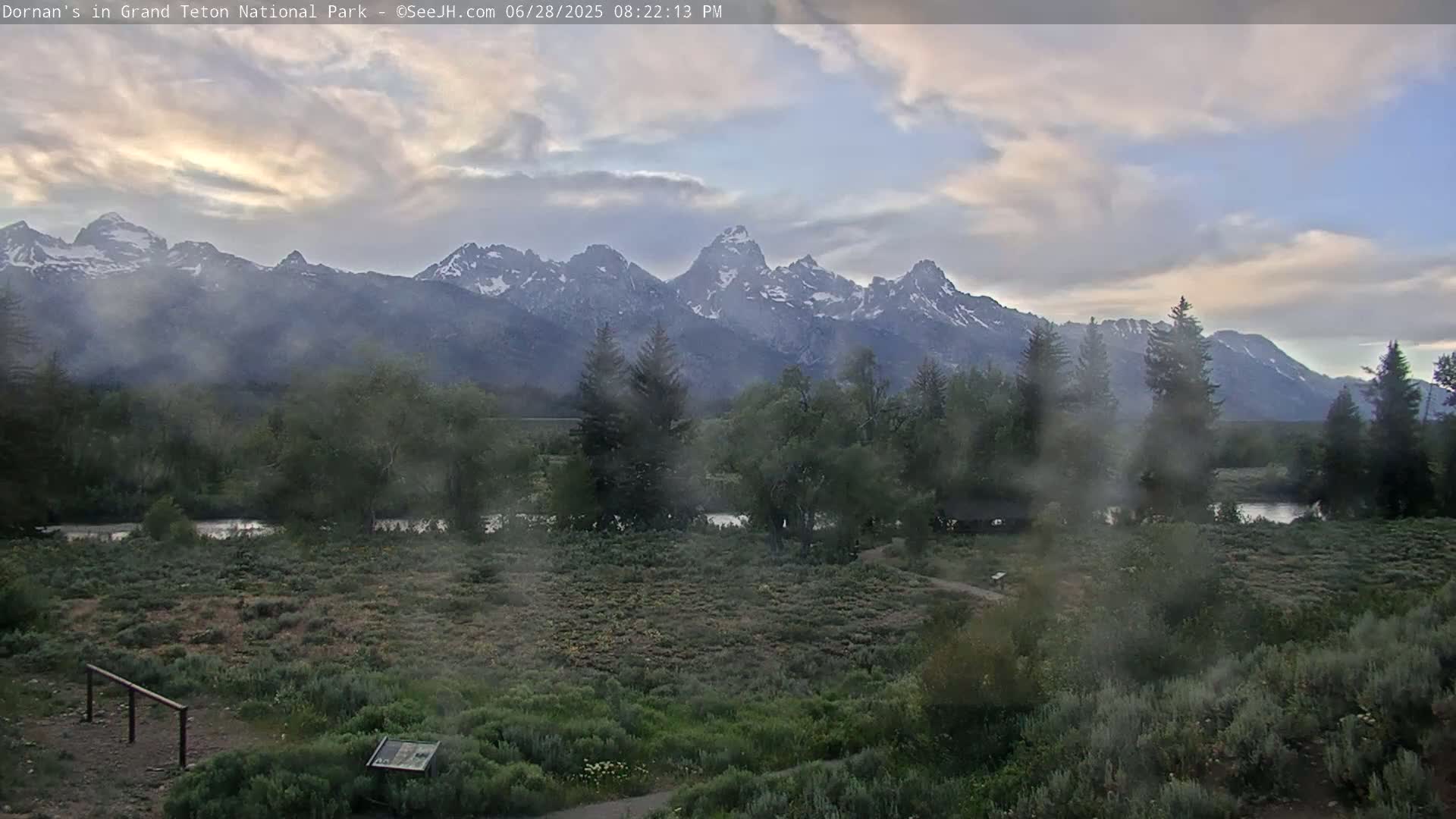Grand Teton National Park  Live Cam - Moose, Teton, Wyoming, USA