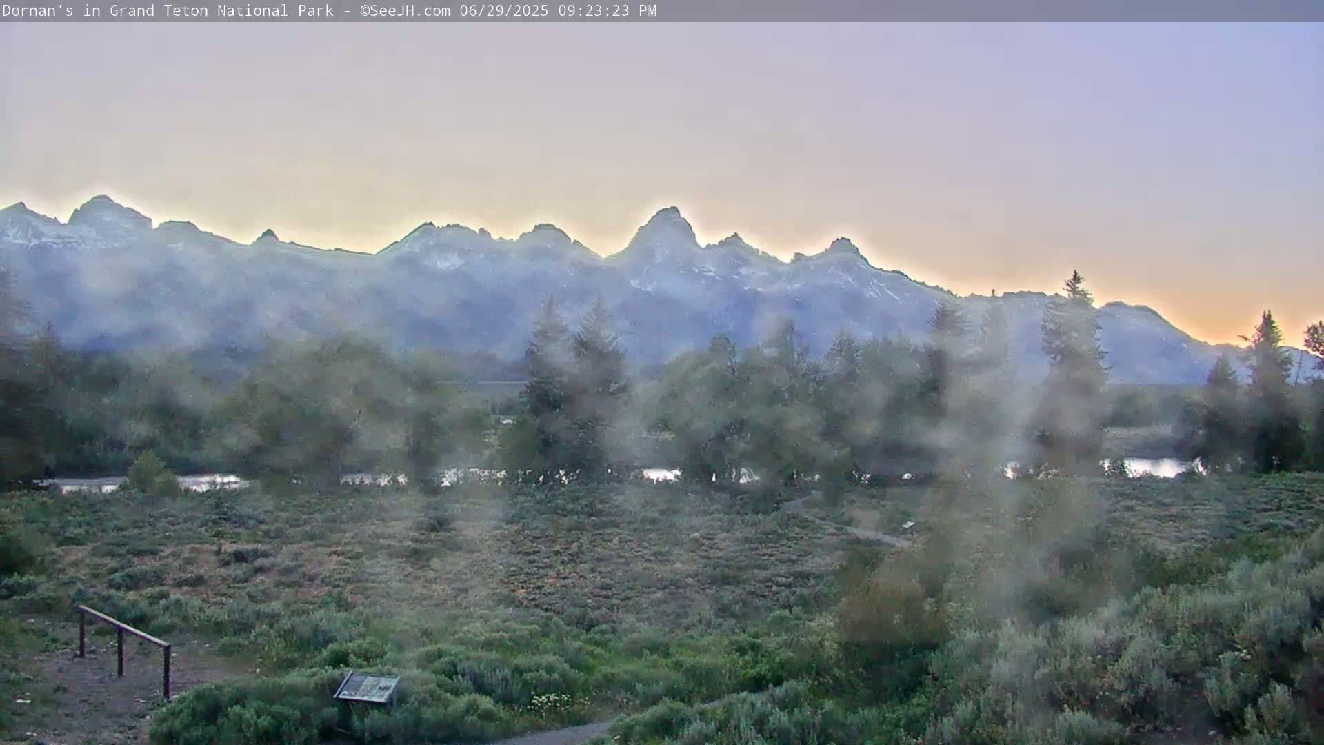 Grand Teton National Park  Live Cam - Moose, Teton, Wyoming, USA