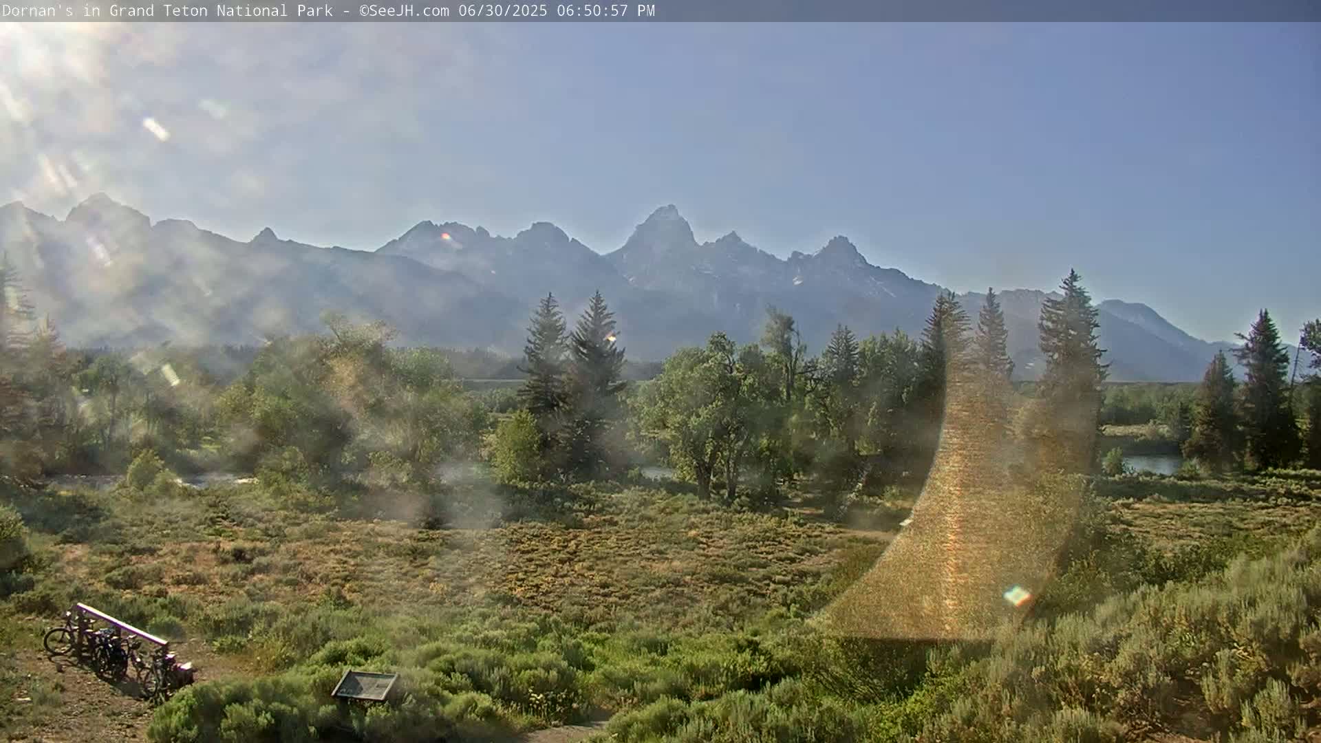 Grand Teton National Park  Live Cam - Moose, Teton, Wyoming, USA