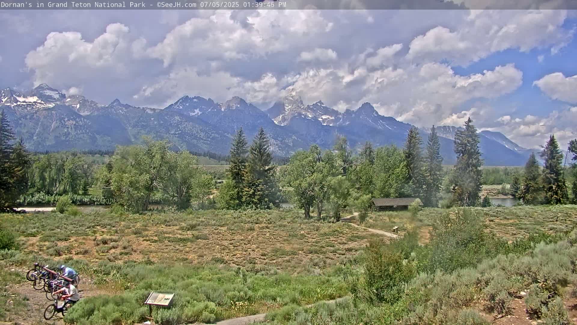 Grand Teton National Park  Live Cam - Moose, Teton, Wyoming, USA