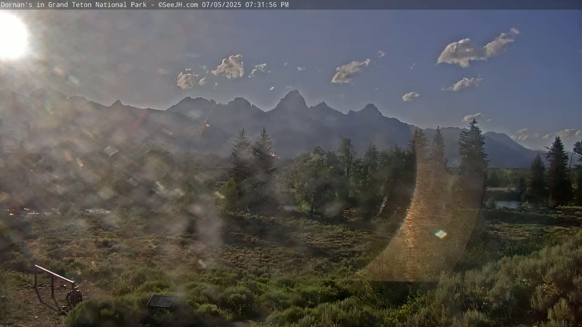 Grand Teton National Park  Live Cam - Moose, Teton, Wyoming, USA