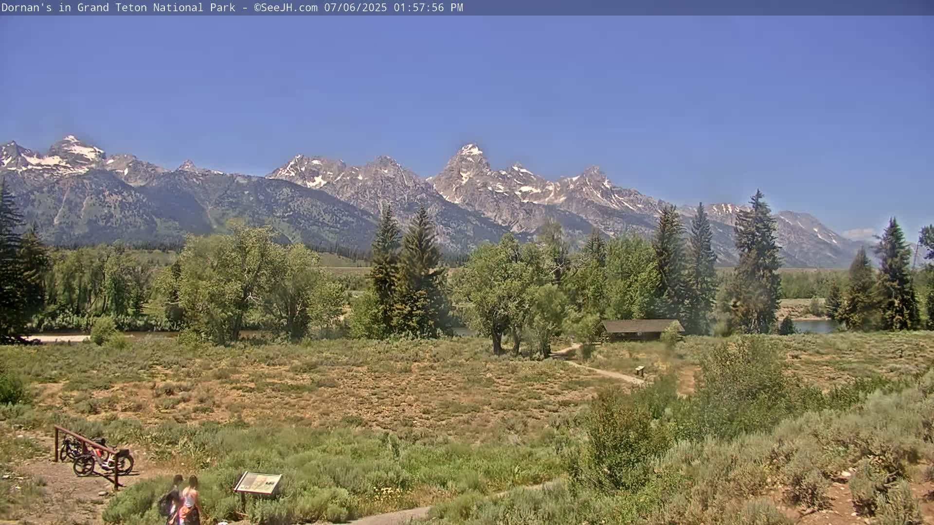 Grand Teton National Park  Live Cam - Moose, Teton, Wyoming, USA