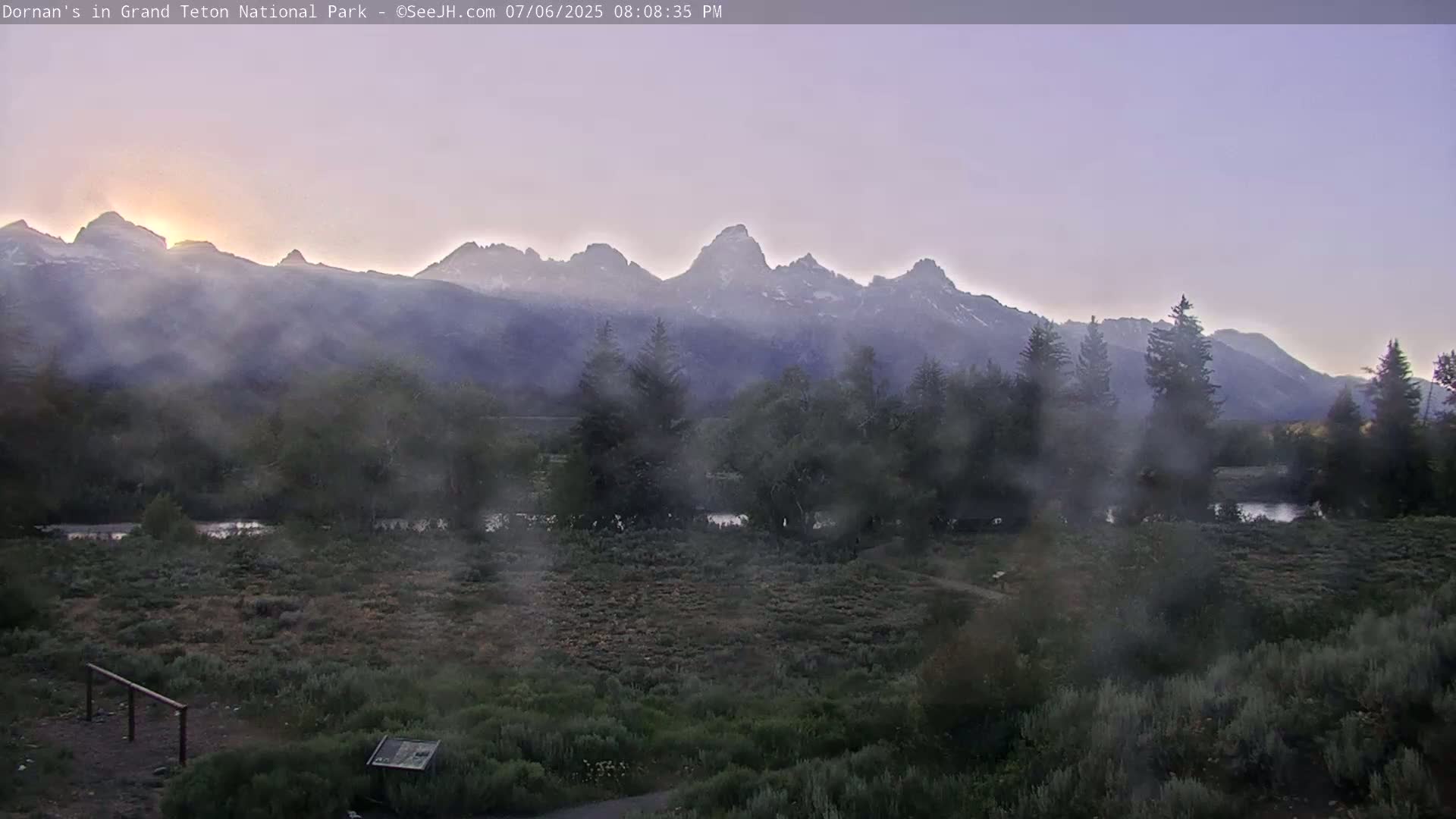 Grand Teton National Park  Live Cam - Moose, Teton, Wyoming, USA