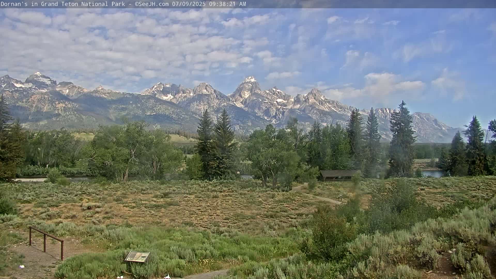 Grand Teton National Park  Live Cam - Moose, Teton, Wyoming, USA