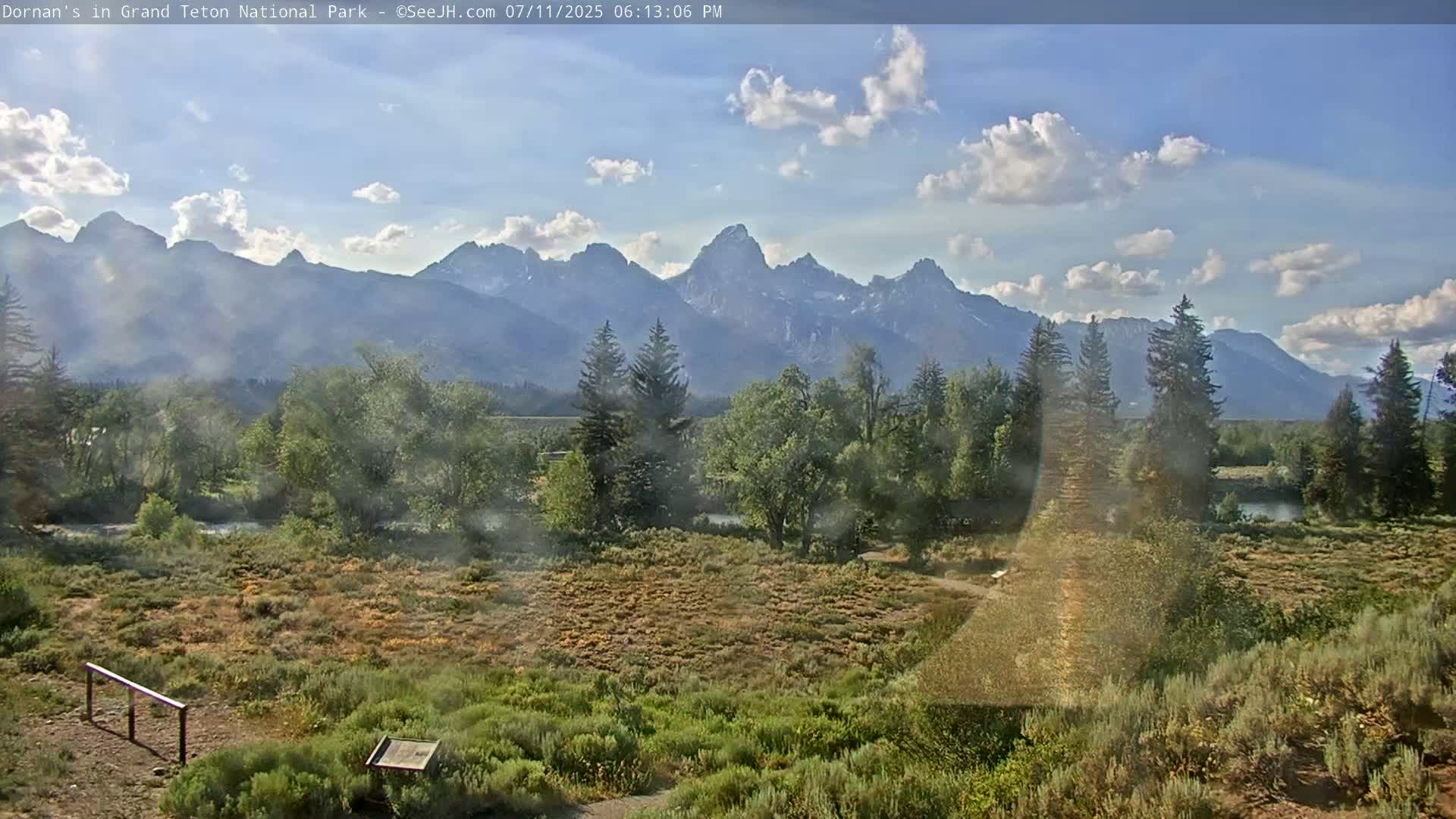 Grand Teton National Park  Live Cam - Moose, Teton, Wyoming, USA