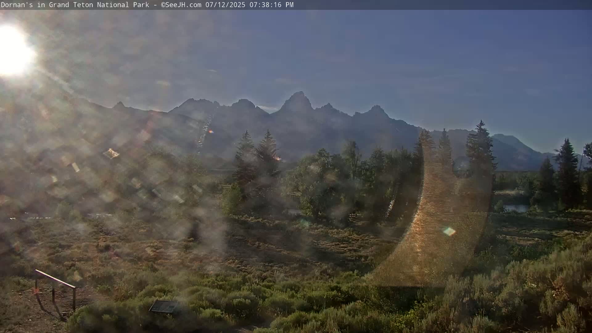 Grand Teton National Park  Live Cam - Moose, Teton, Wyoming, USA