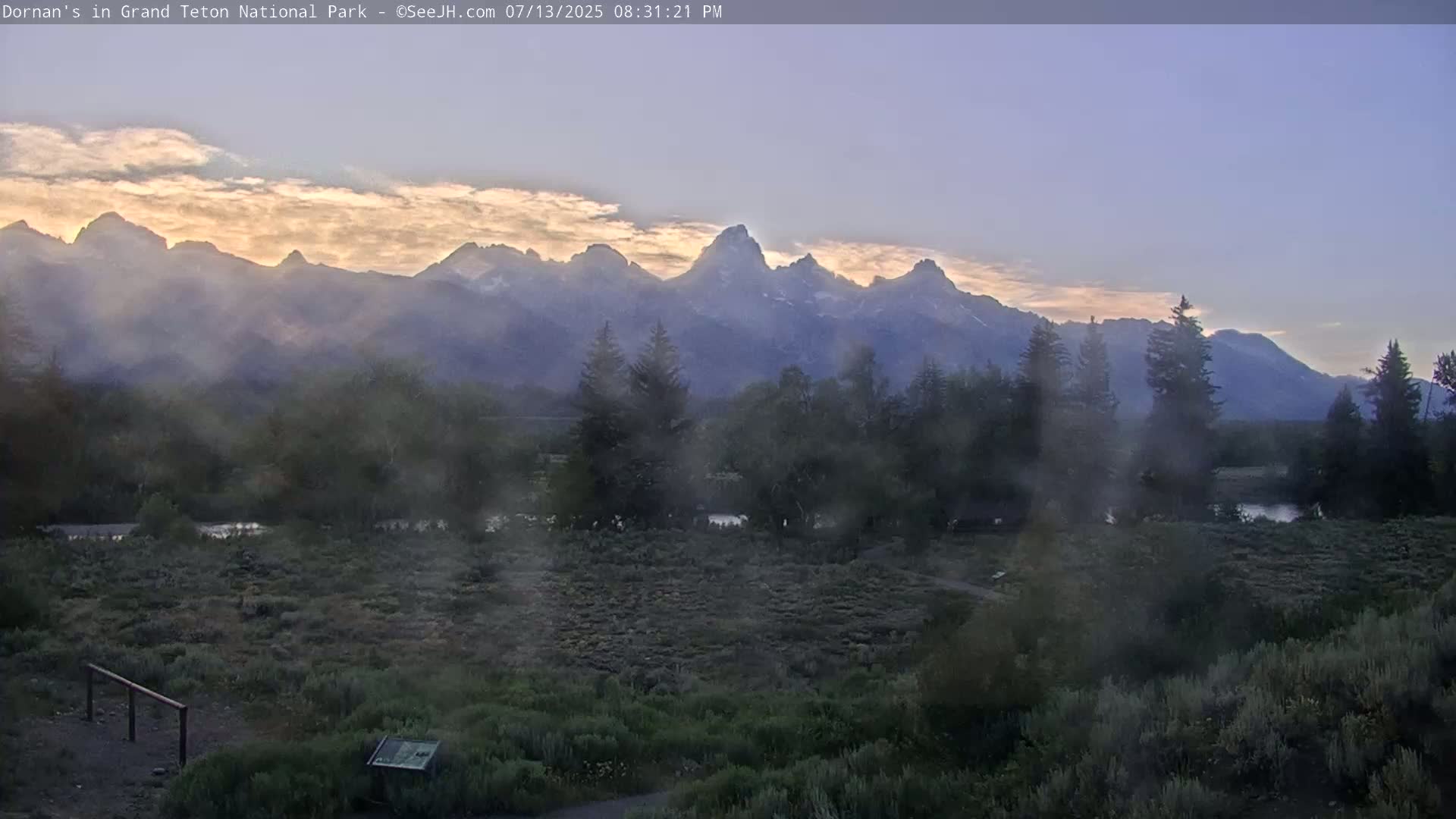 Grand Teton National Park  Live Cam - Moose, Teton, Wyoming, USA