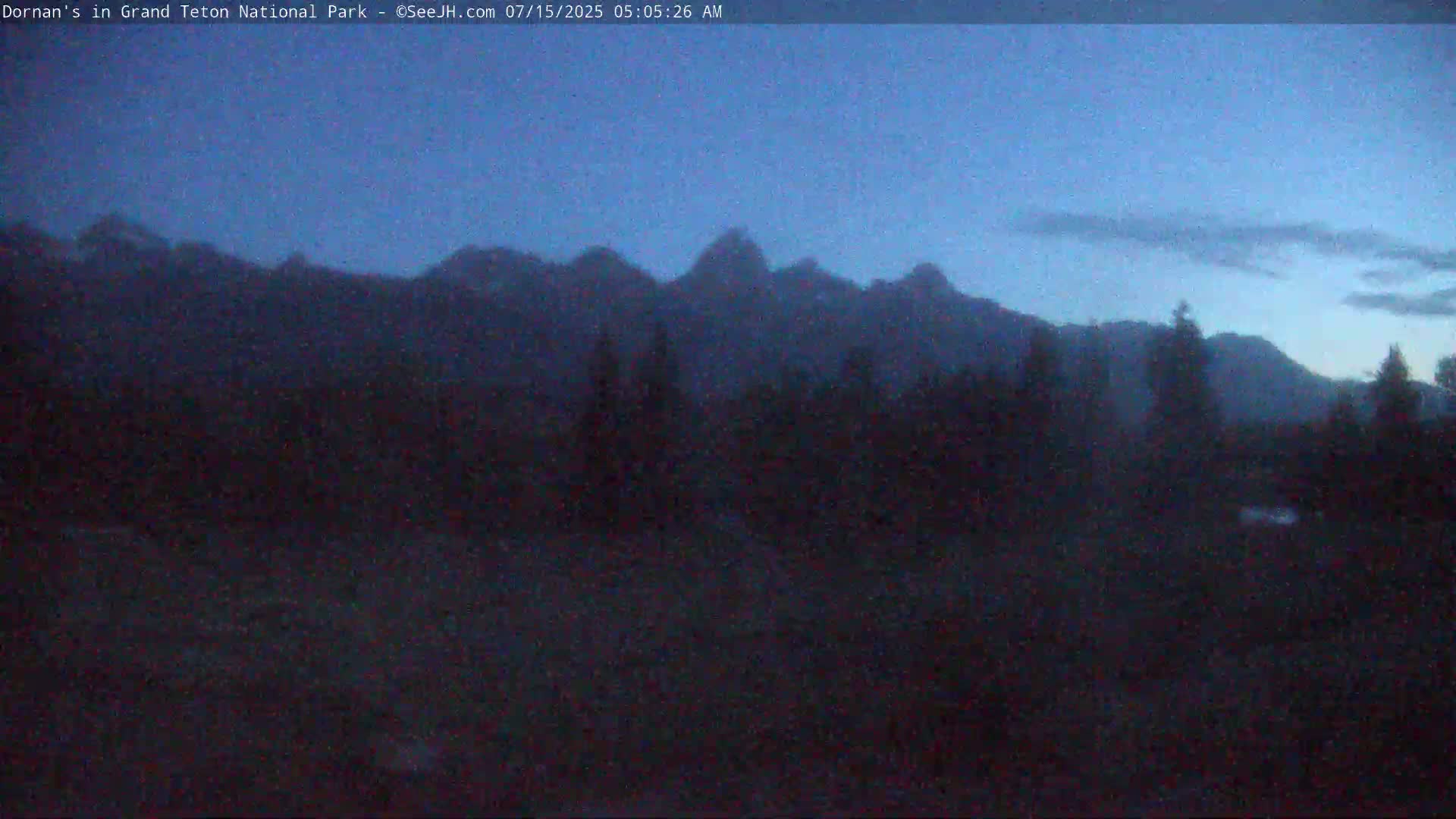 Grand Teton National Park  Live Cam - Moose, Teton, Wyoming, USA