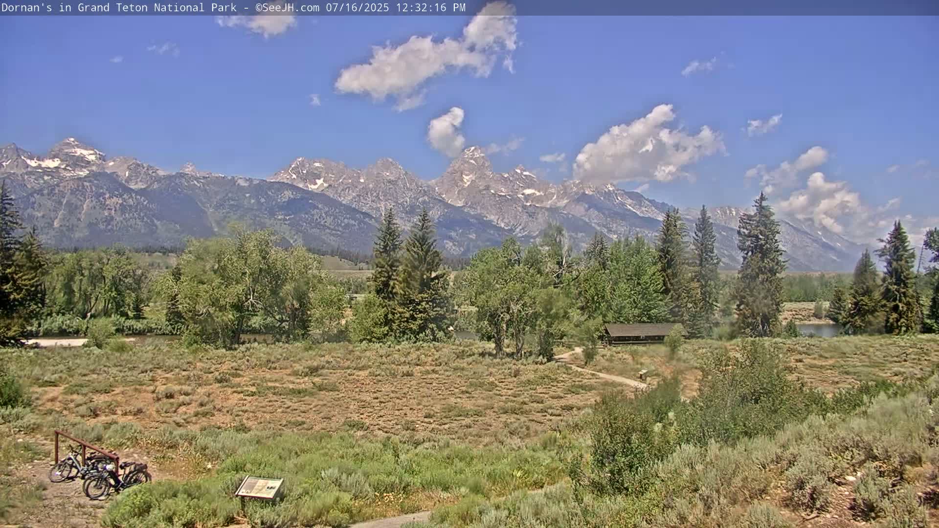 Grand Teton National Park  Live Cam - Moose, Teton, Wyoming, USA