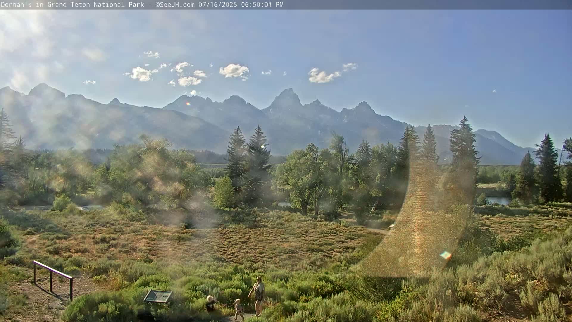 Grand Teton National Park  Live Cam - Moose, Teton, Wyoming, USA