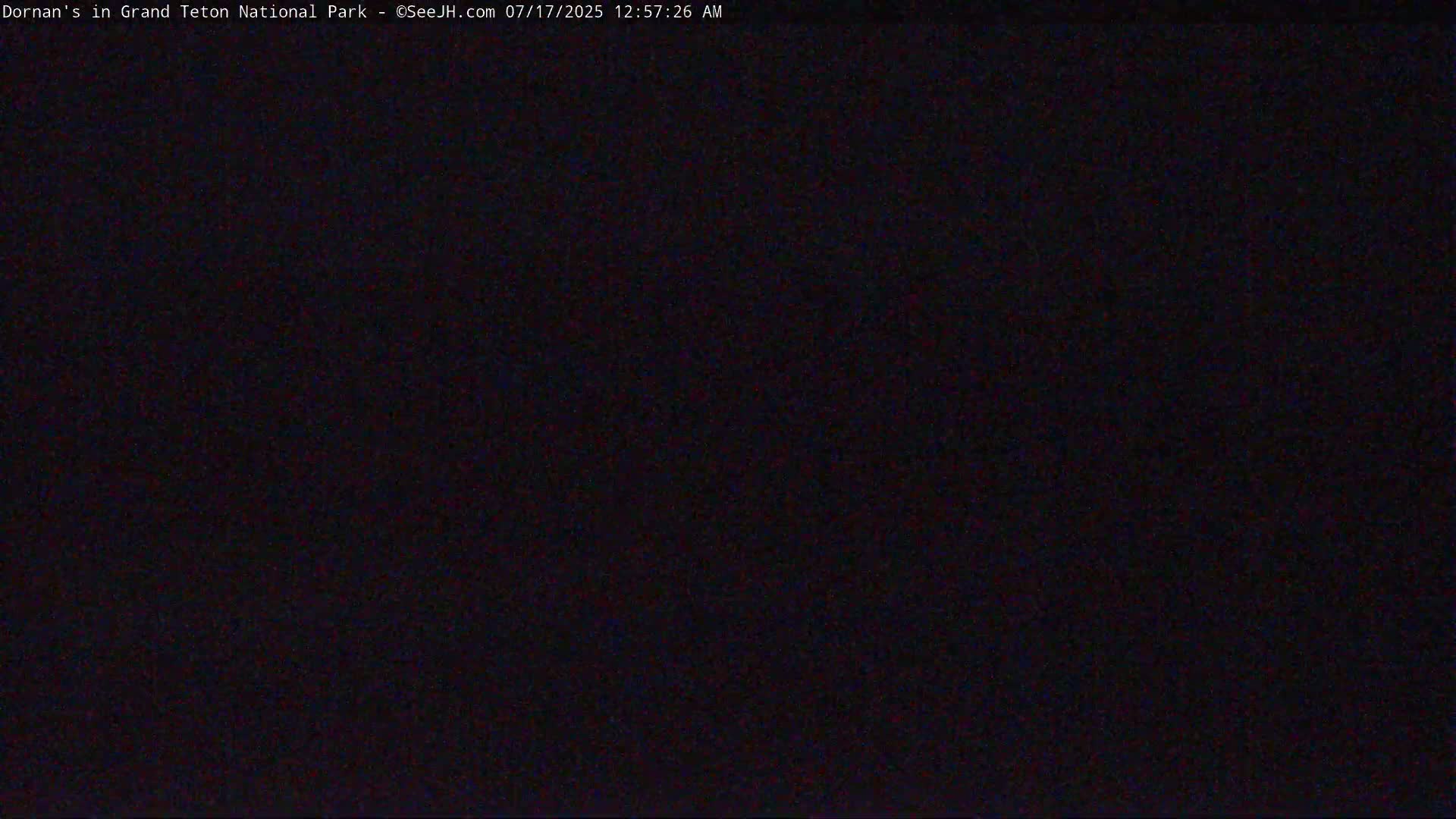 Grand Teton National Park  Live Cam - Moose, Teton, Wyoming, USA