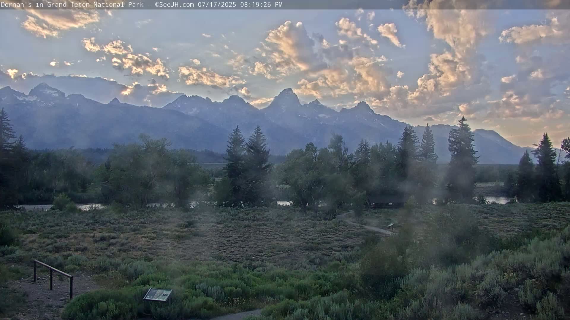 Grand Teton National Park  Live Cam - Moose, Teton, Wyoming, USA