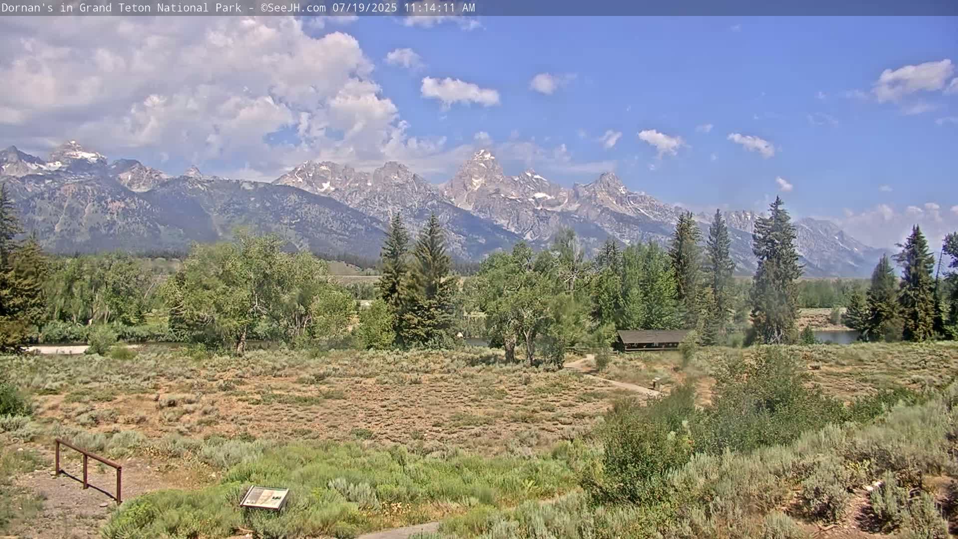 Grand Teton National Park  Live Cam - Moose, Teton, Wyoming, USA