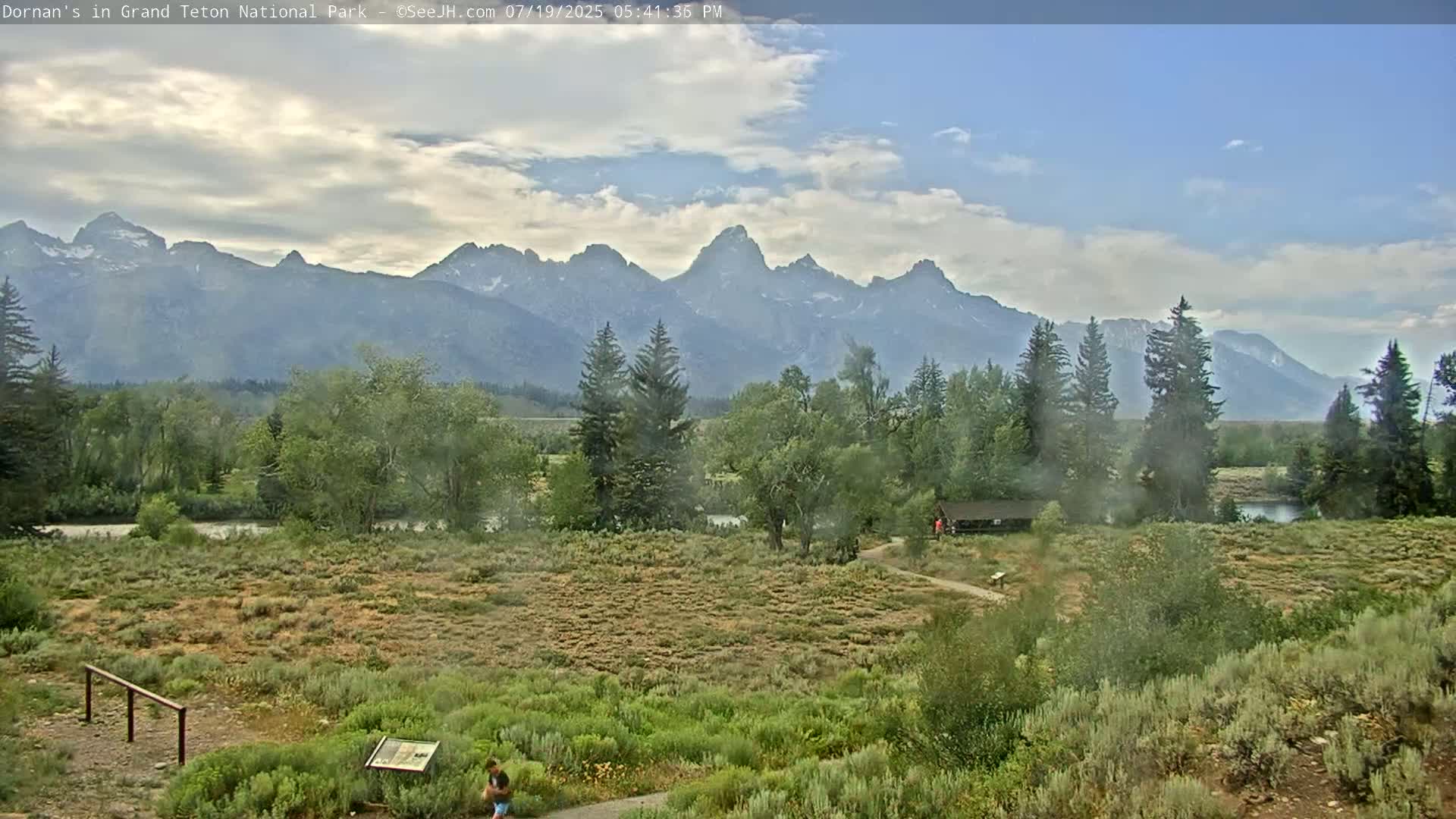 Grand Teton National Park  Live Cam - Moose, Teton, Wyoming, USA
