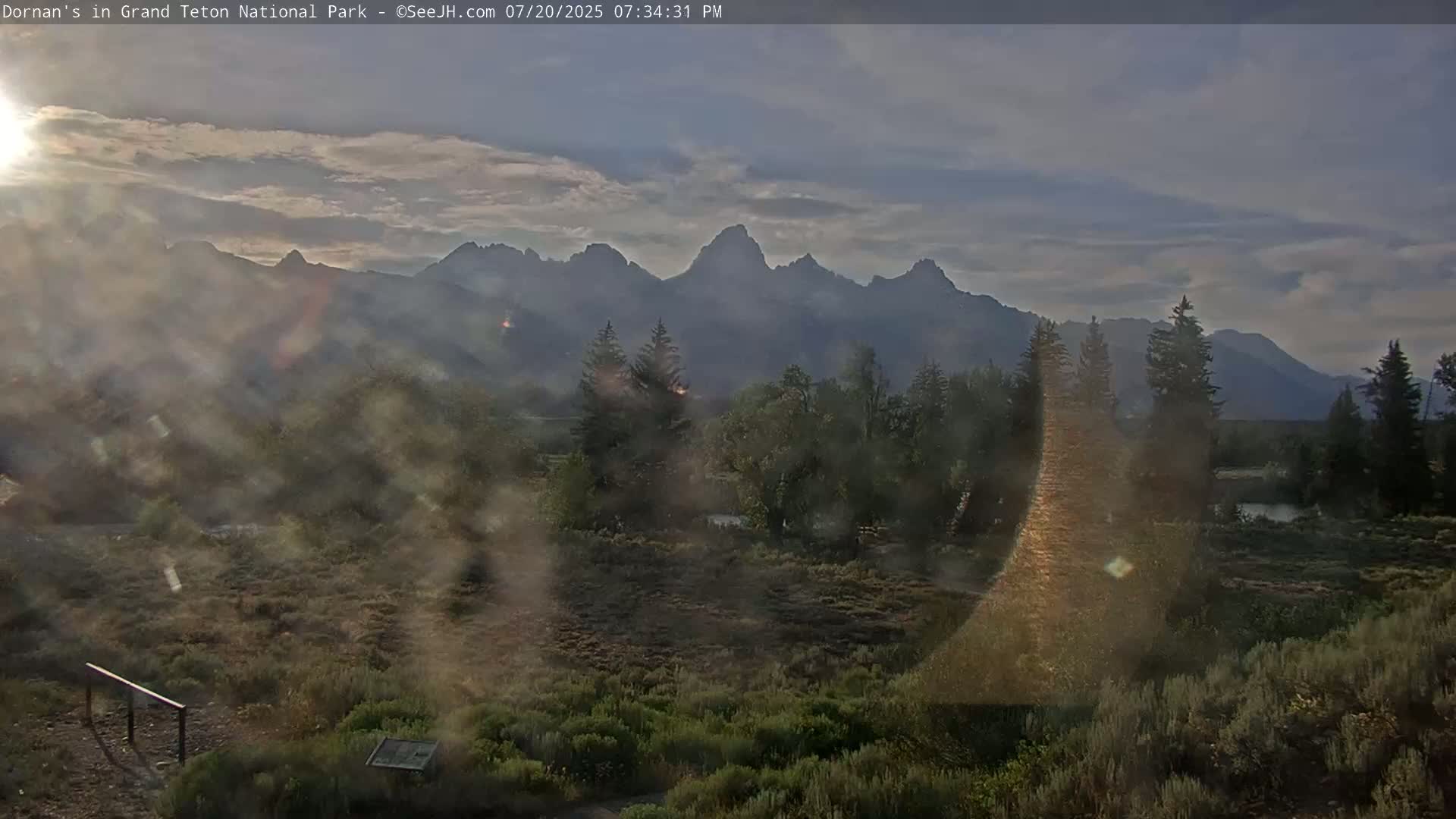 Grand Teton National Park  Live Cam - Moose, Teton, Wyoming, USA