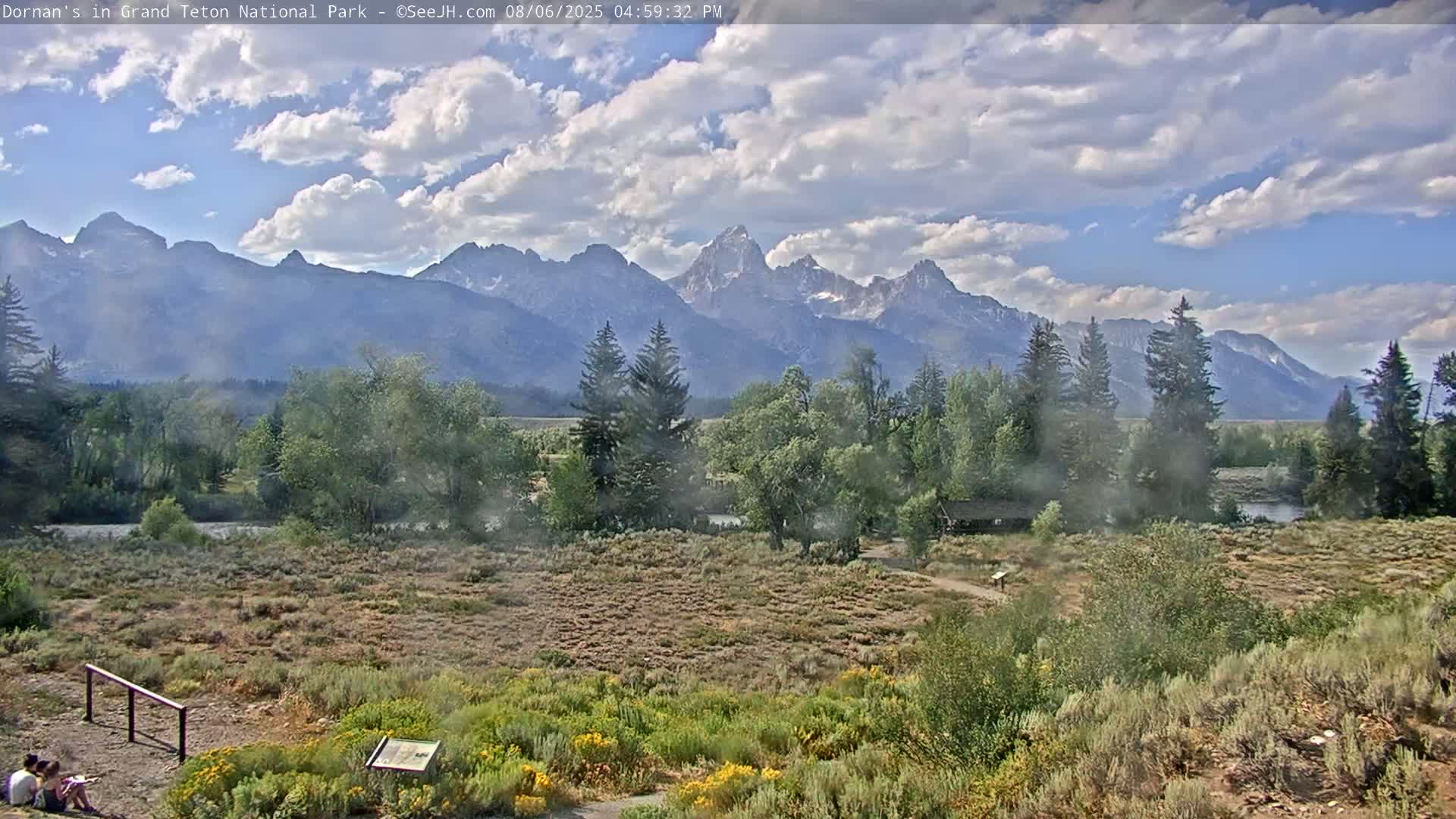 Grand Teton National Park  Live Cam - Moose, Teton, Wyoming, USA