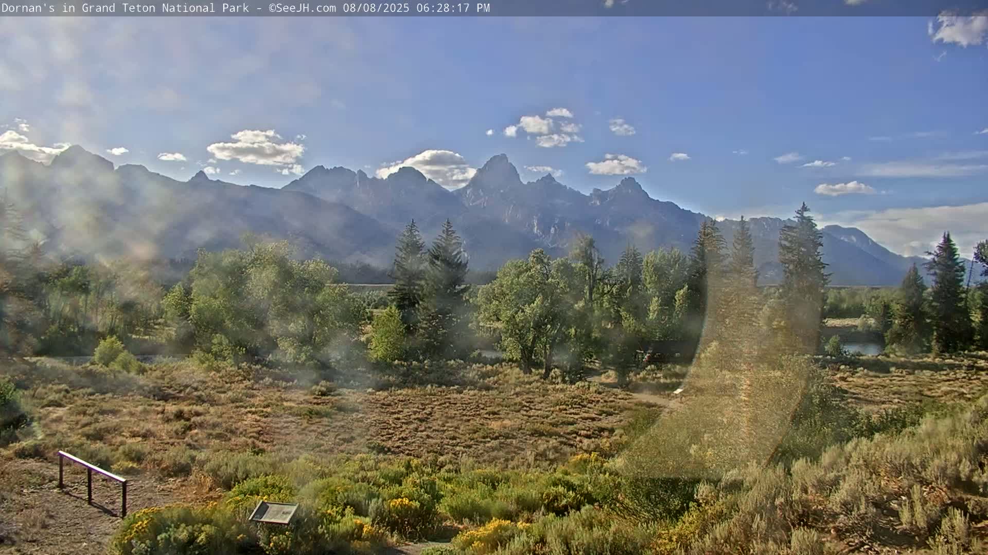Grand Teton National Park  Live Cam - Moose, Teton, Wyoming, USA