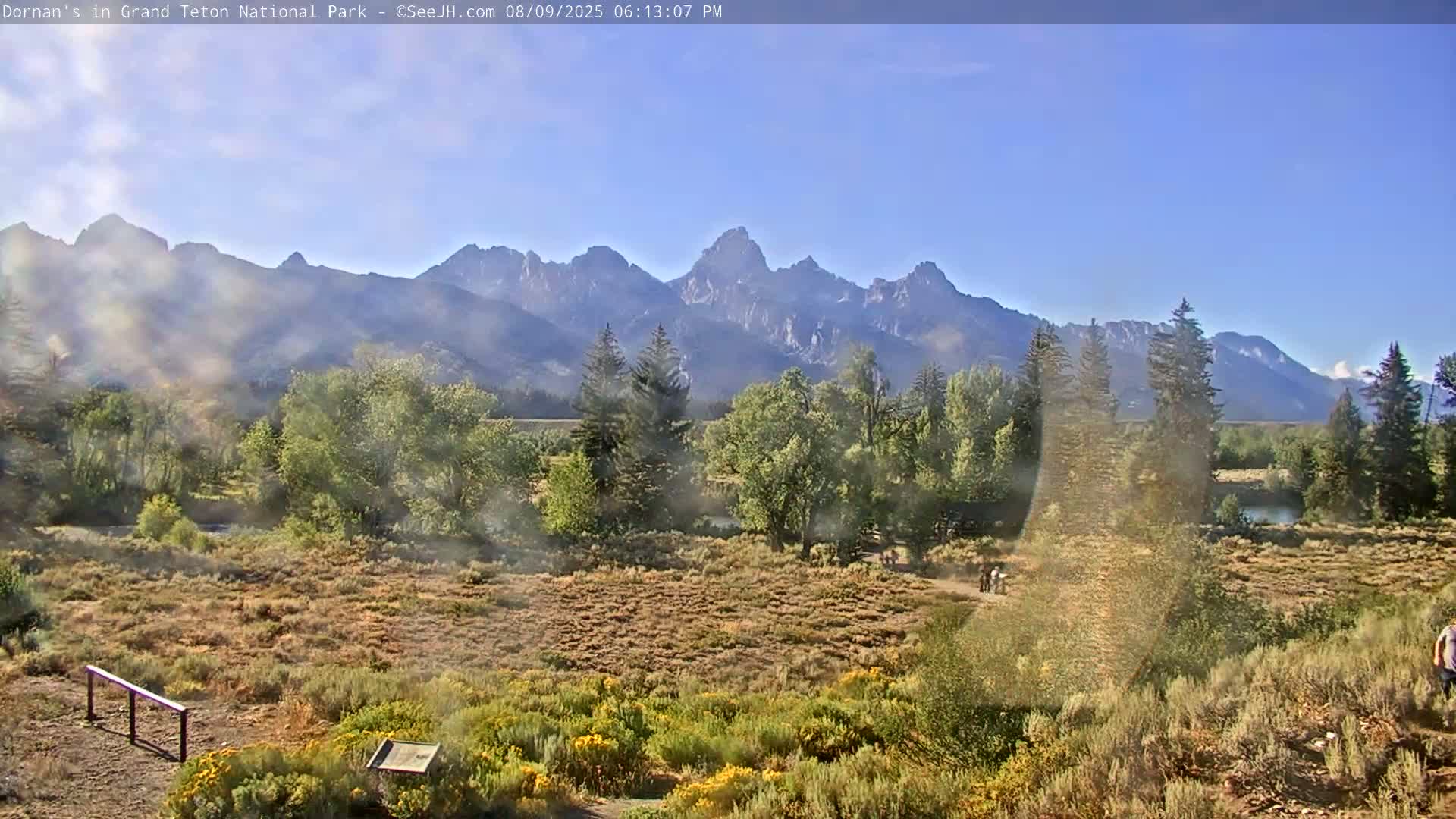 Grand Teton National Park  Live Cam - Moose, Teton, Wyoming, USA