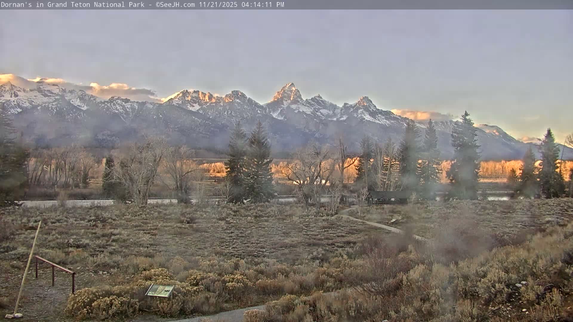Grand Teton National Park  Live Cam - Moose, Teton, Wyoming, USA