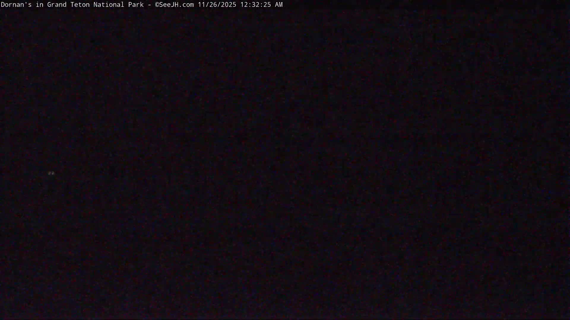 Grand Teton National Park  Live Cam - Moose, Teton, Wyoming, USA