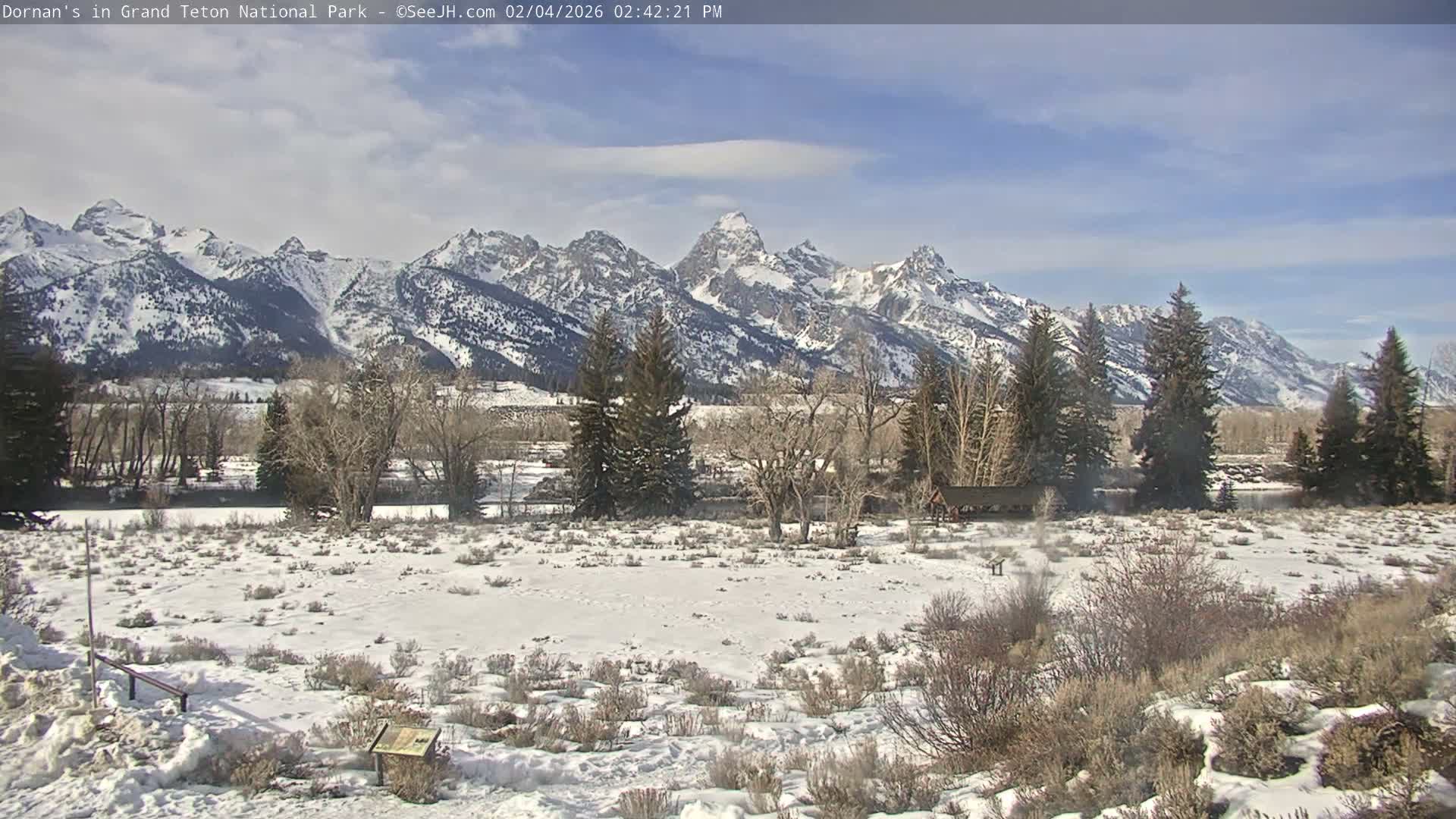 Grand Teton National Park  Live Cam - Moose, Teton, Wyoming, USA