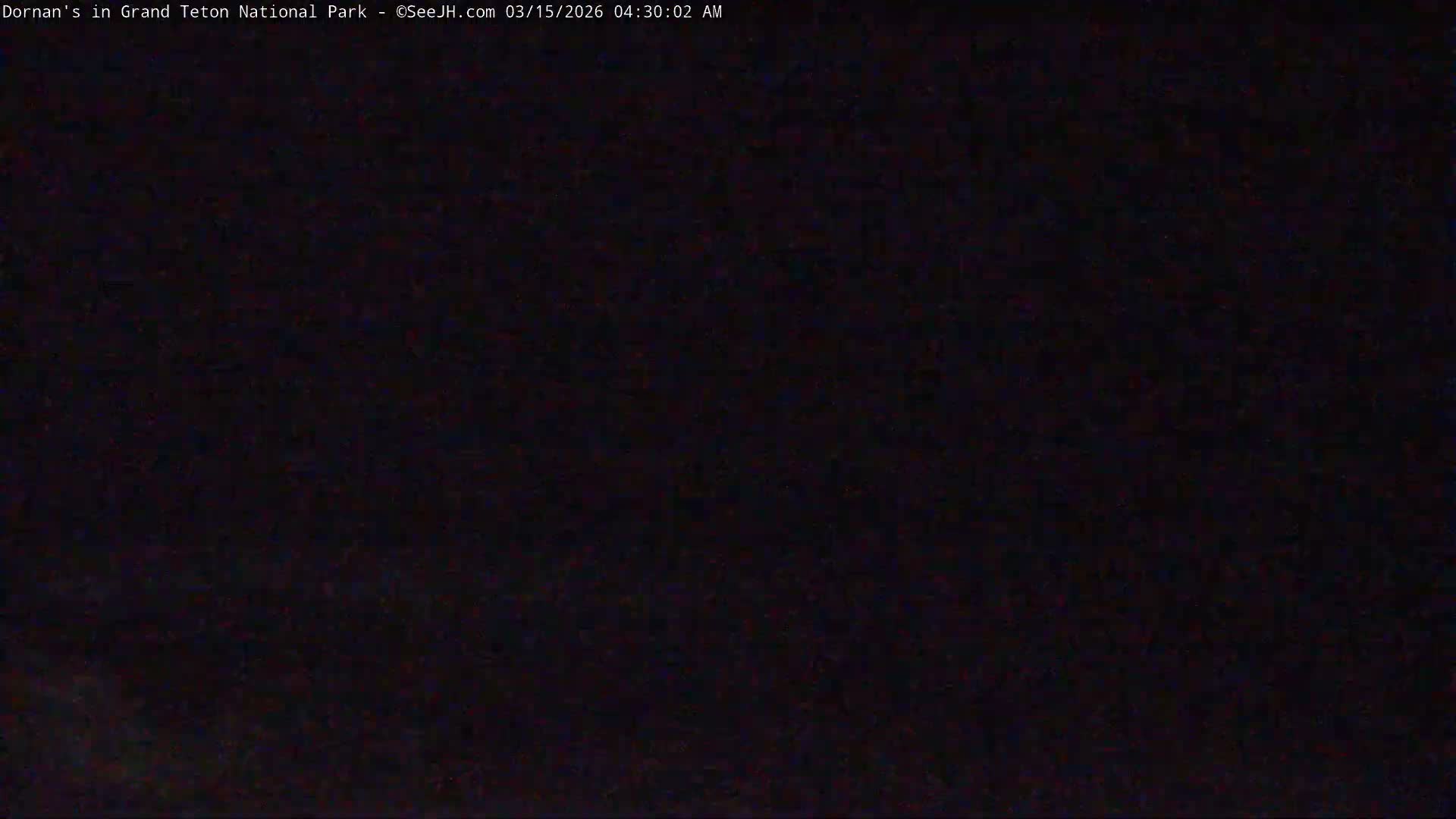 Grand Teton National Park  Live Cam - Moose, Teton, Wyoming, USA
