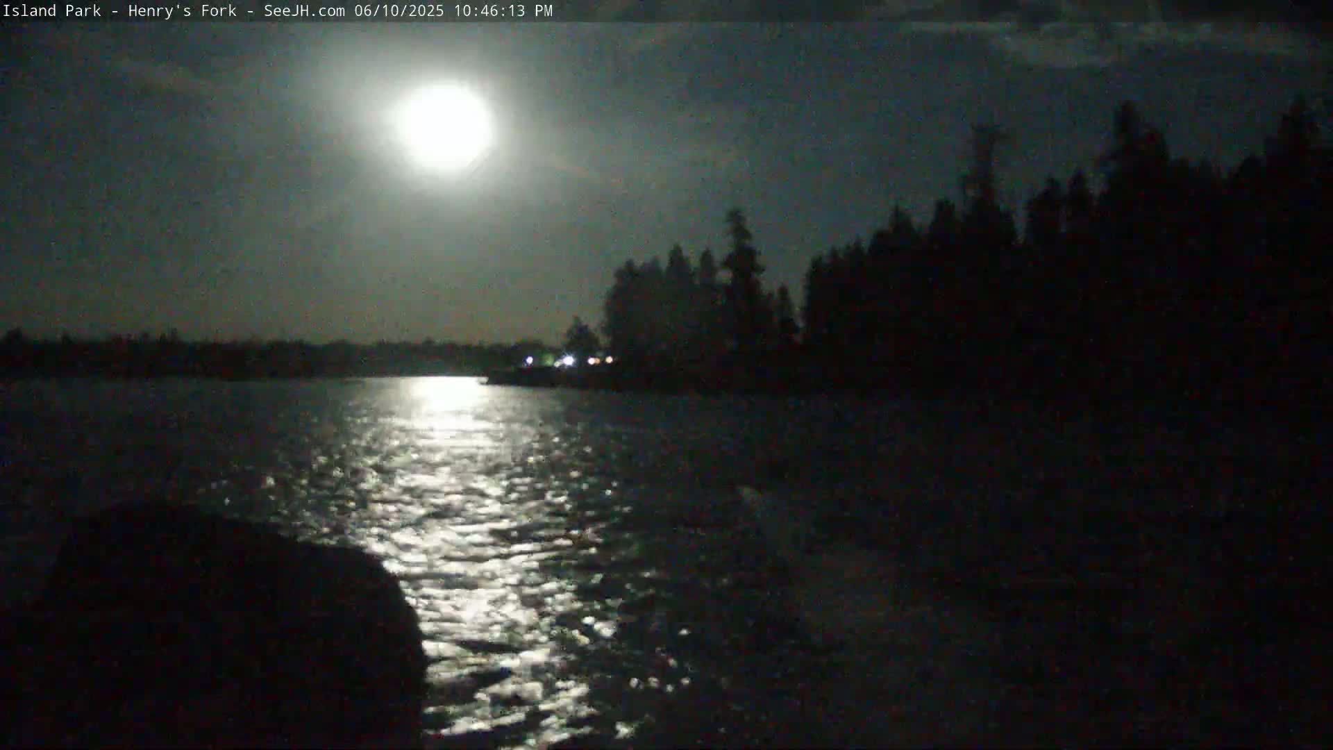 Henry's Fork River from Island Park Village  Live Cam - Island Park, Fremont, Idaho, USA