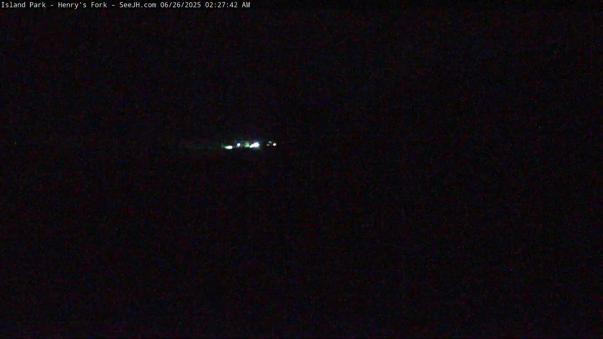 Henry's Fork River from Island Park Village  Live Cam - Island Park, Fremont, Idaho, USA