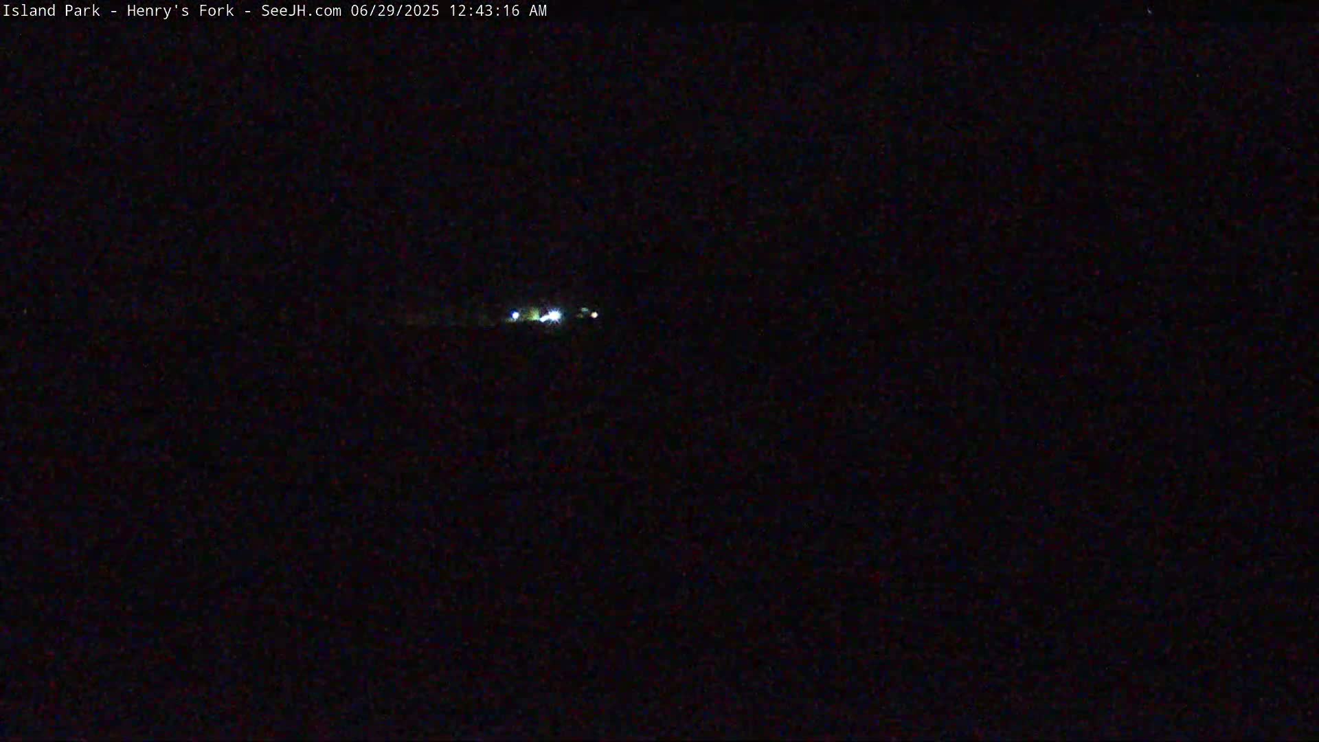 Henry's Fork River from Island Park Village  Live Cam - Island Park, Fremont, Idaho, USA