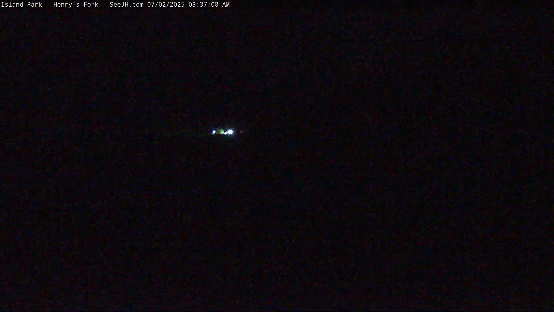 Henry's Fork River from Island Park Village  Live Cam - Island Park, Fremont, Idaho, USA