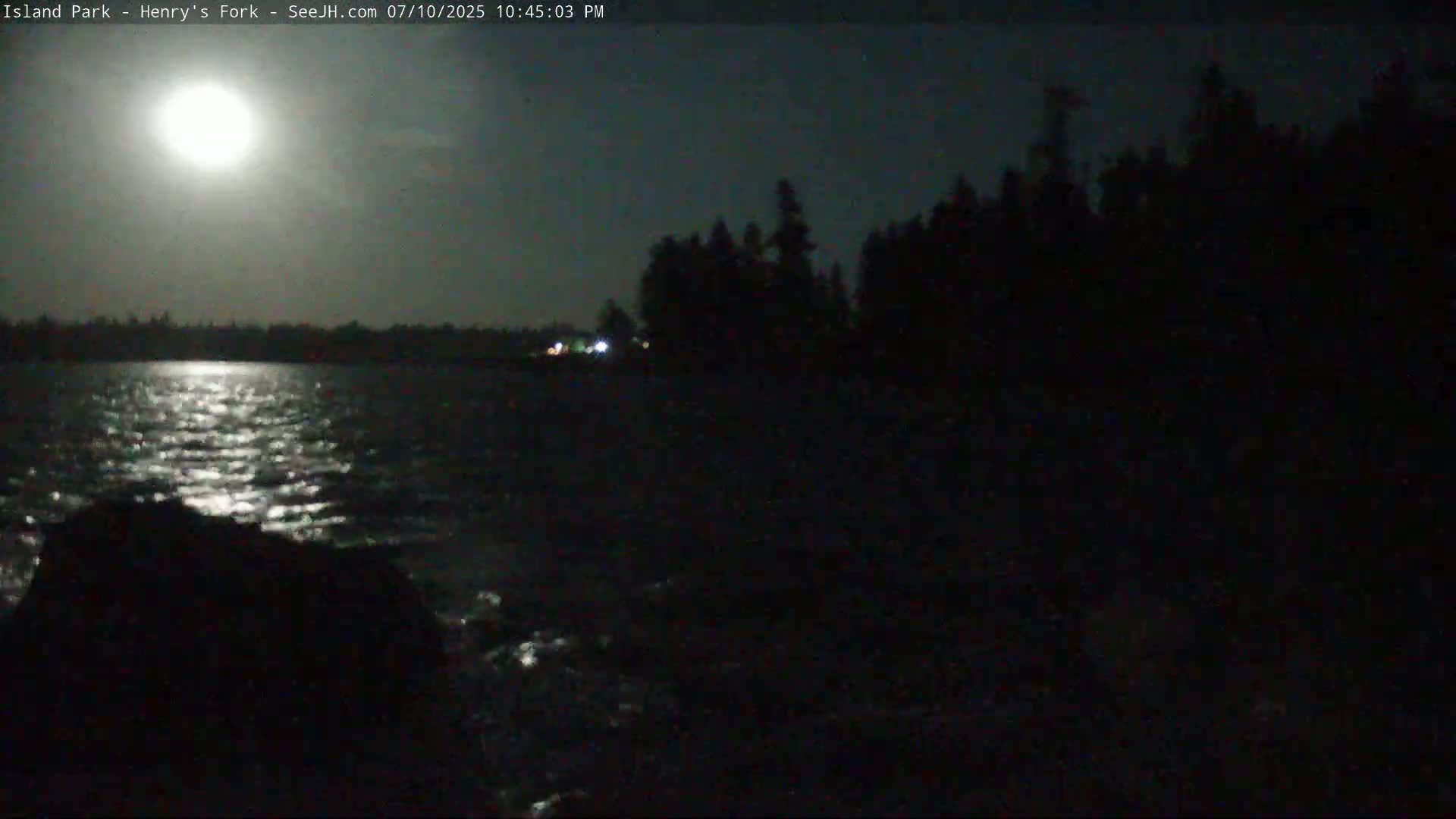 Henry's Fork River from Island Park Village  Live Cam - Island Park, Fremont, Idaho, USA