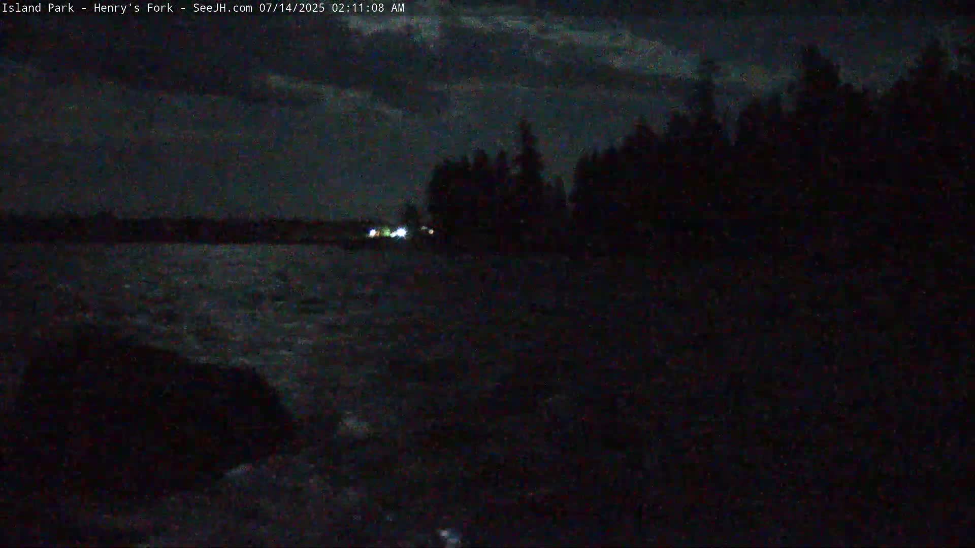 Henry's Fork River from Island Park Village  Live Cam - Island Park, Fremont, Idaho, USA