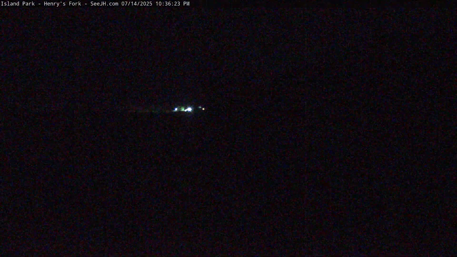 Henry's Fork River from Island Park Village  Live Cam - Island Park, Fremont, Idaho, USA